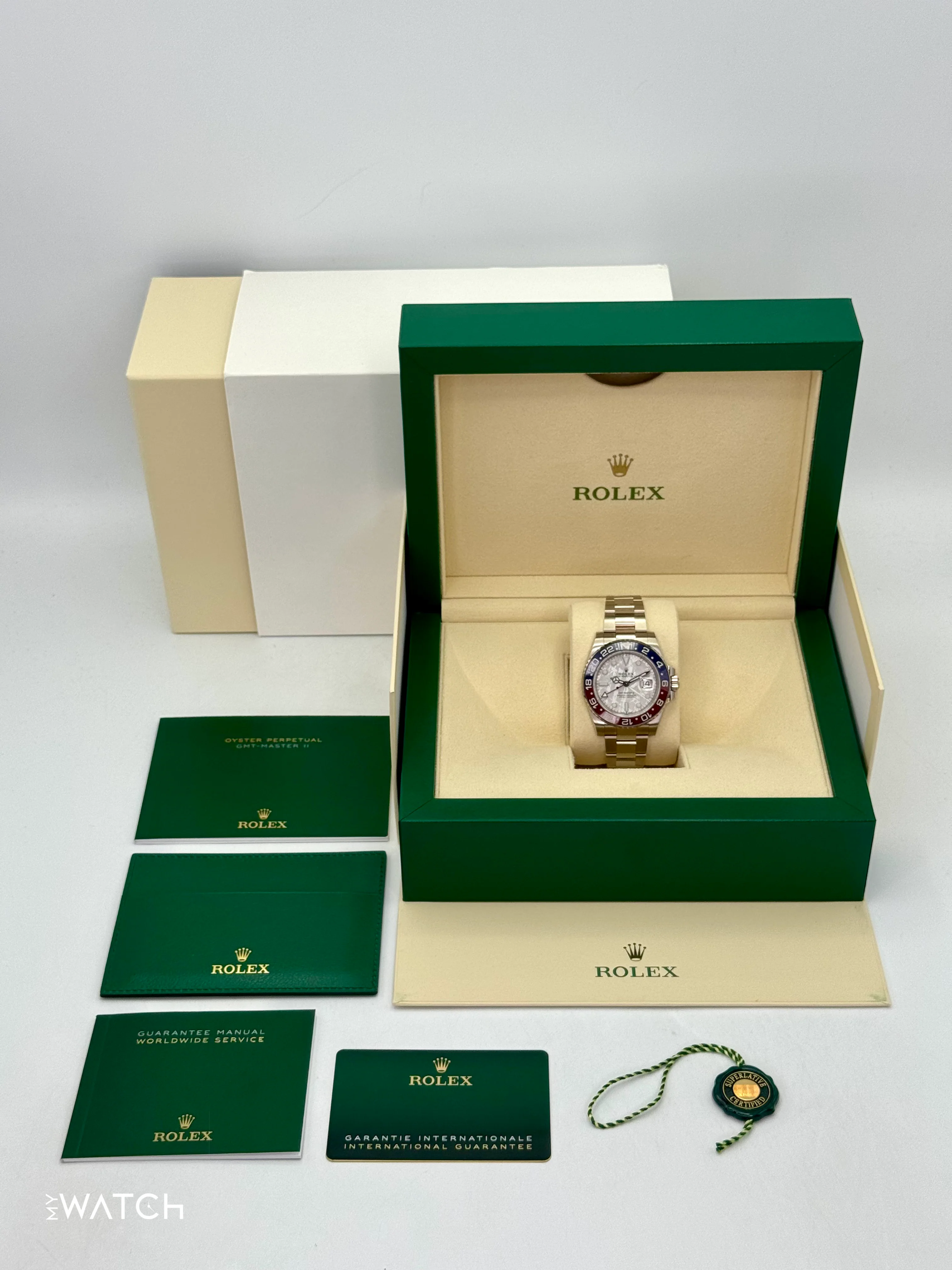 2022 Rolex GMT-Master II "Pepsi" 40mm 126719BLRO Meteorite Dial - Image 10
