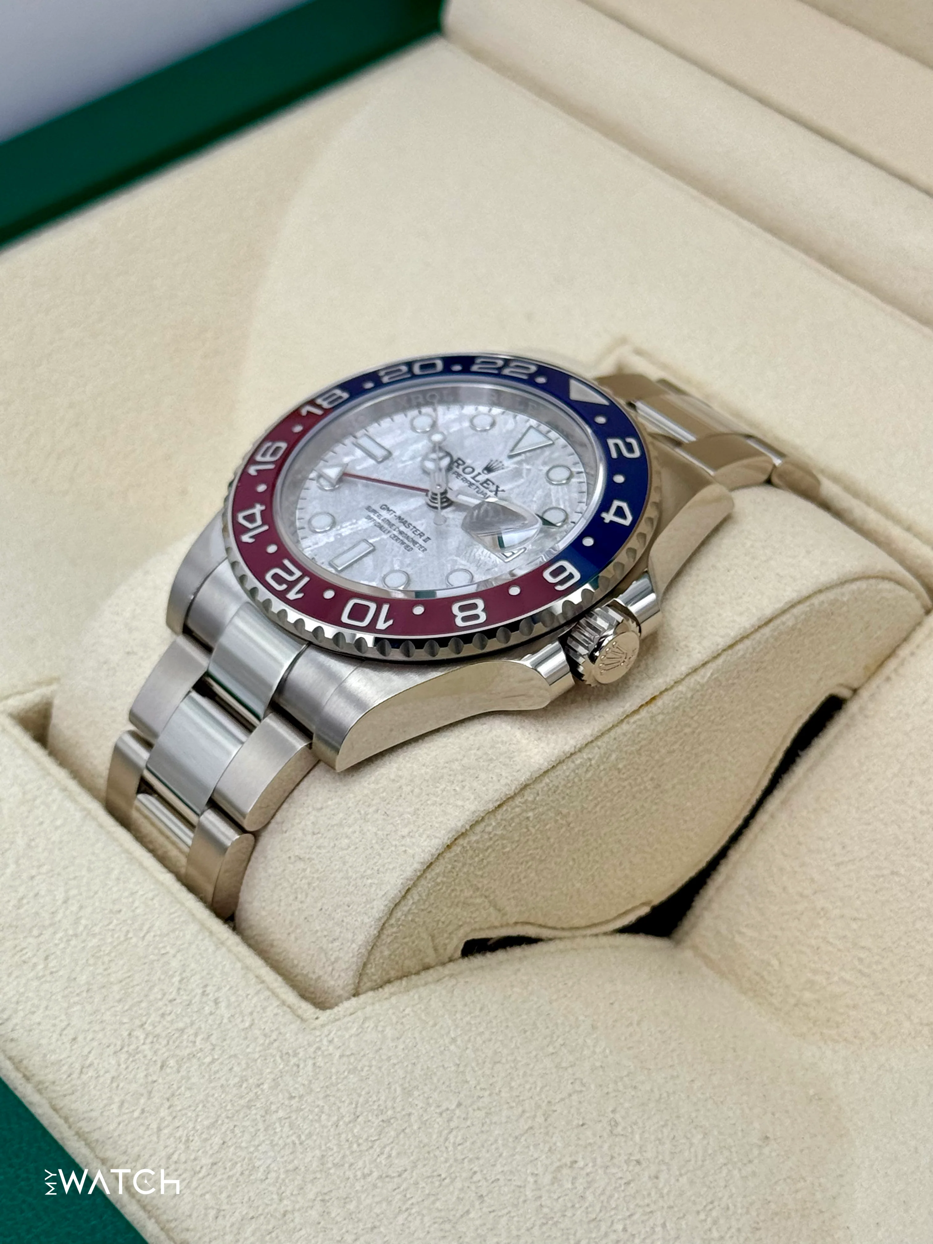 2022 Rolex GMT-Master II "Pepsi" 40mm 126719BLRO Meteorite Dial - Image 5