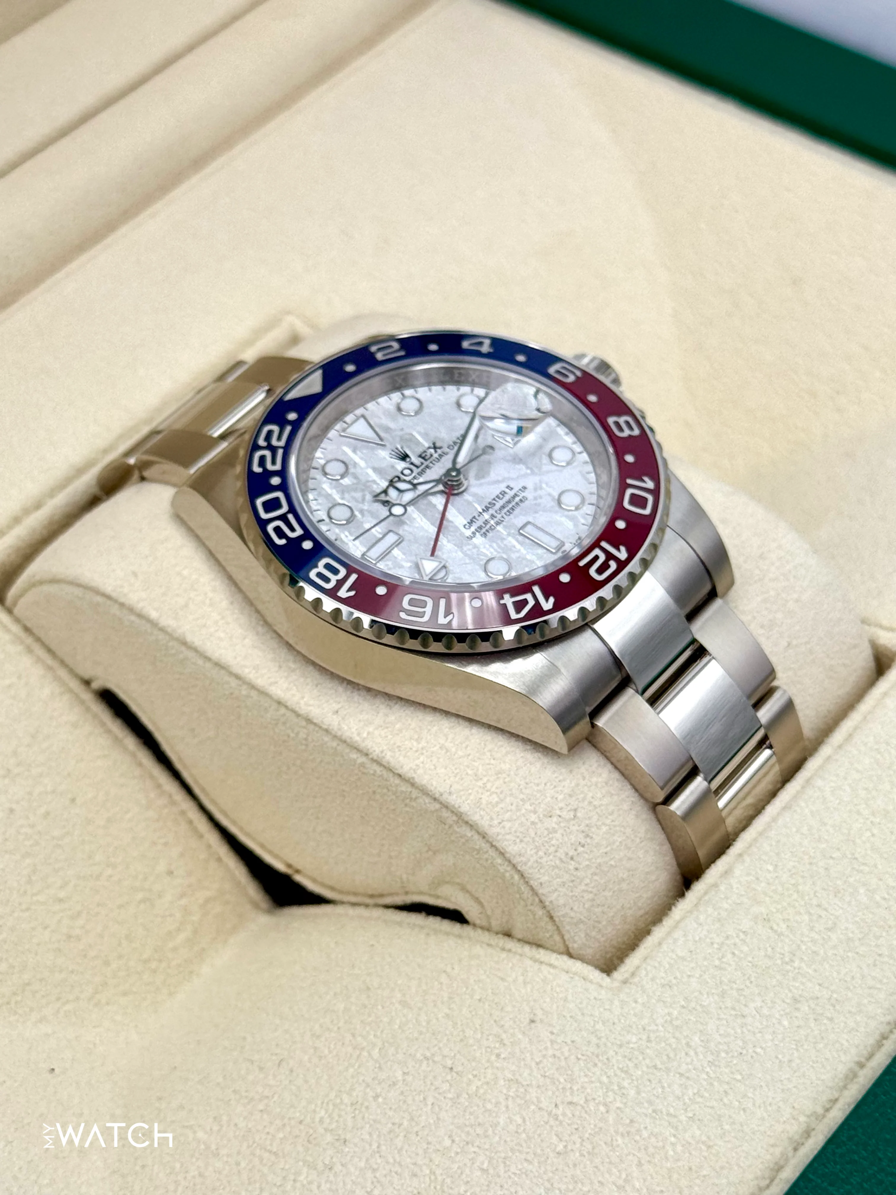 2022 Rolex GMT-Master II "Pepsi" 40mm 126719BLRO Meteorite Dial - Image 6