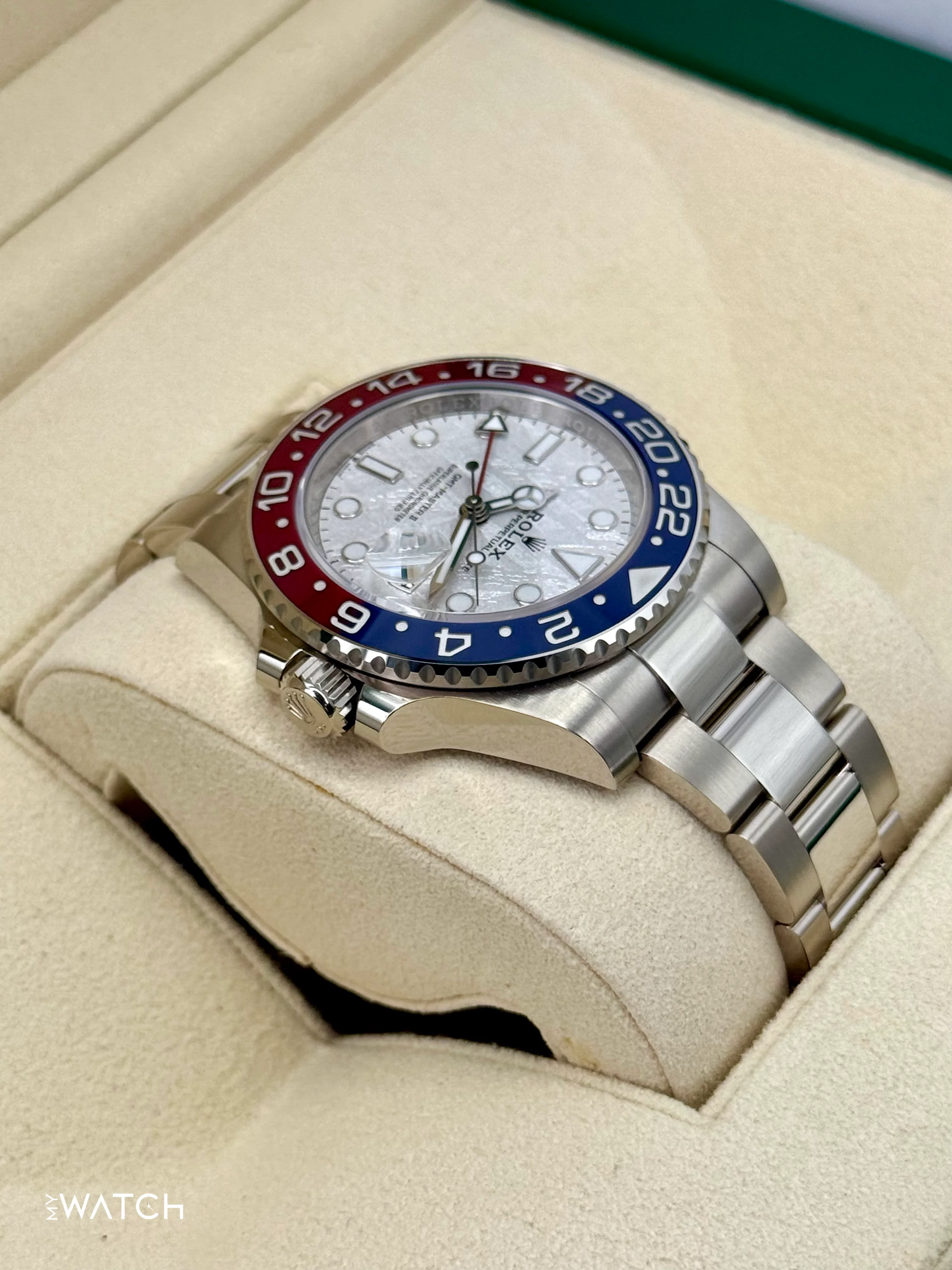 2022 Rolex GMT-Master II "Pepsi" 40mm 126719BLRO Meteorite Dial - Image 8
