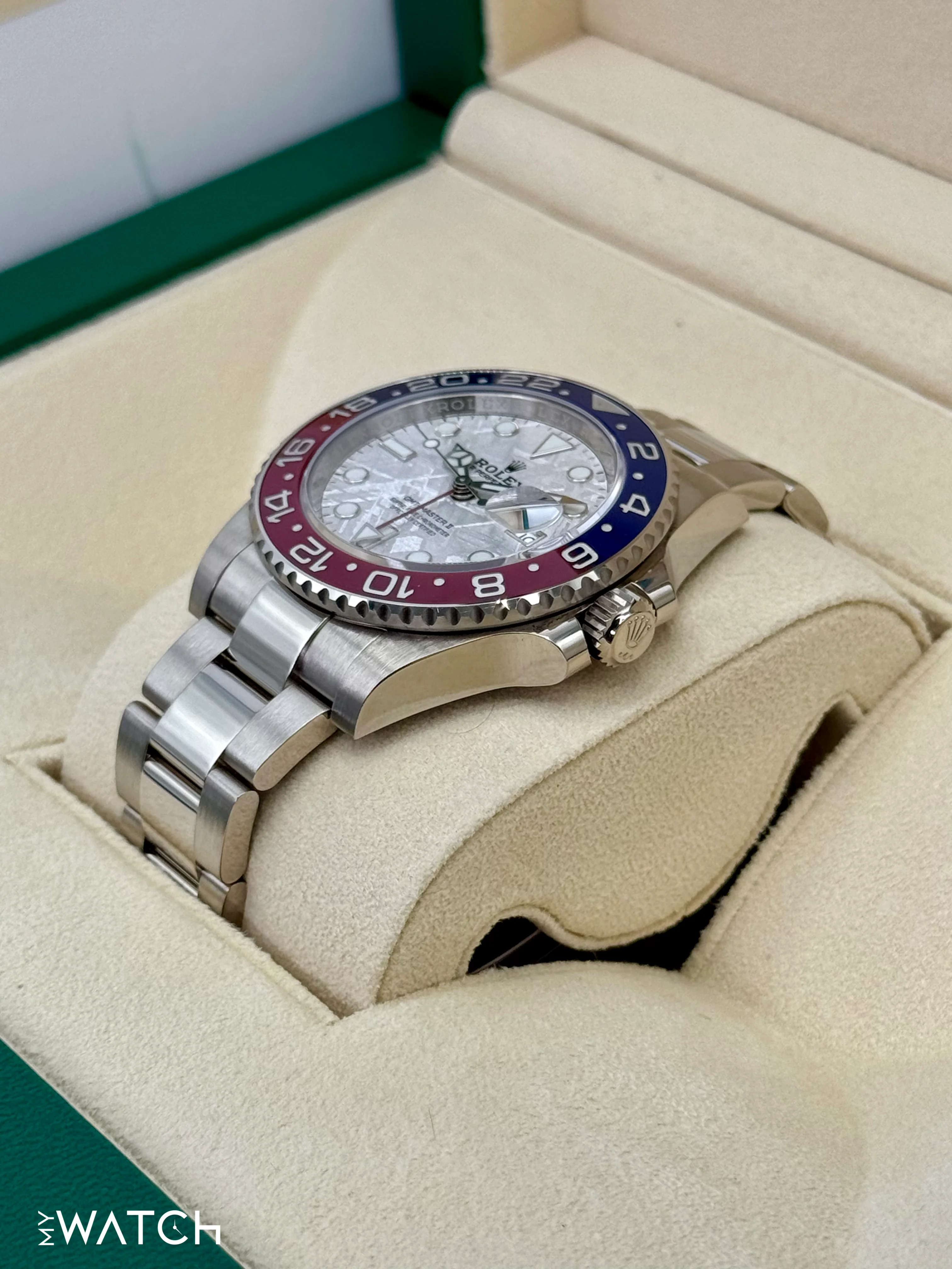2022 Rolex GMT-Master II "Pepsi" 40mm 126719BLRO Meteorite Dial - Image 4