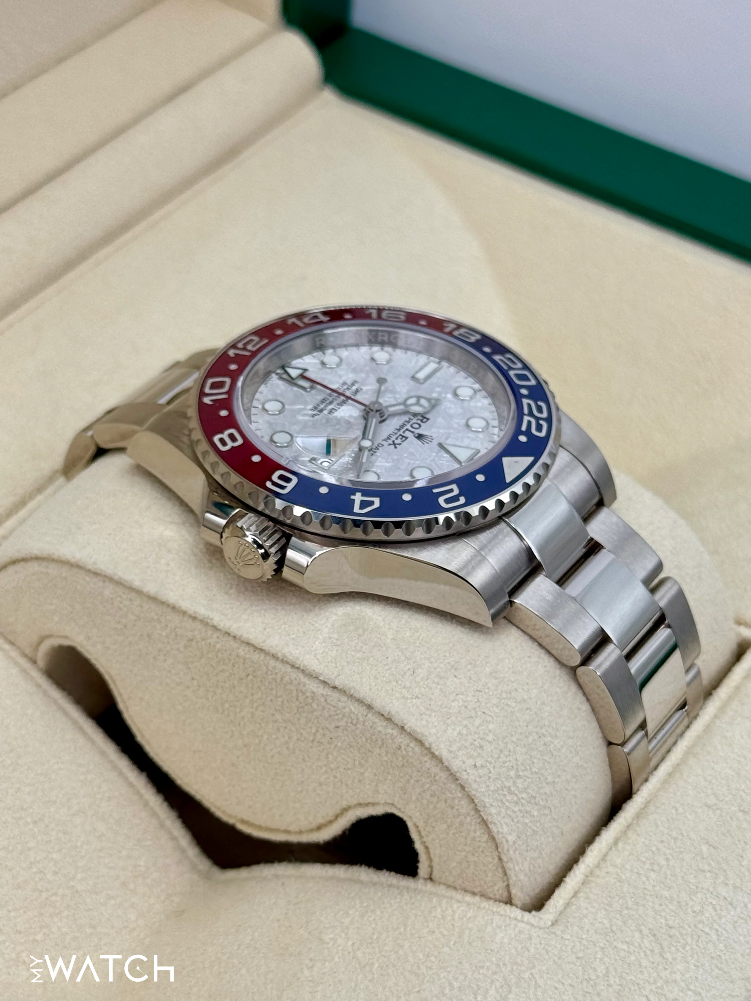2022 Rolex GMT-Master II "Pepsi" 40mm 126719BLRO Meteorite Dial - Image 7