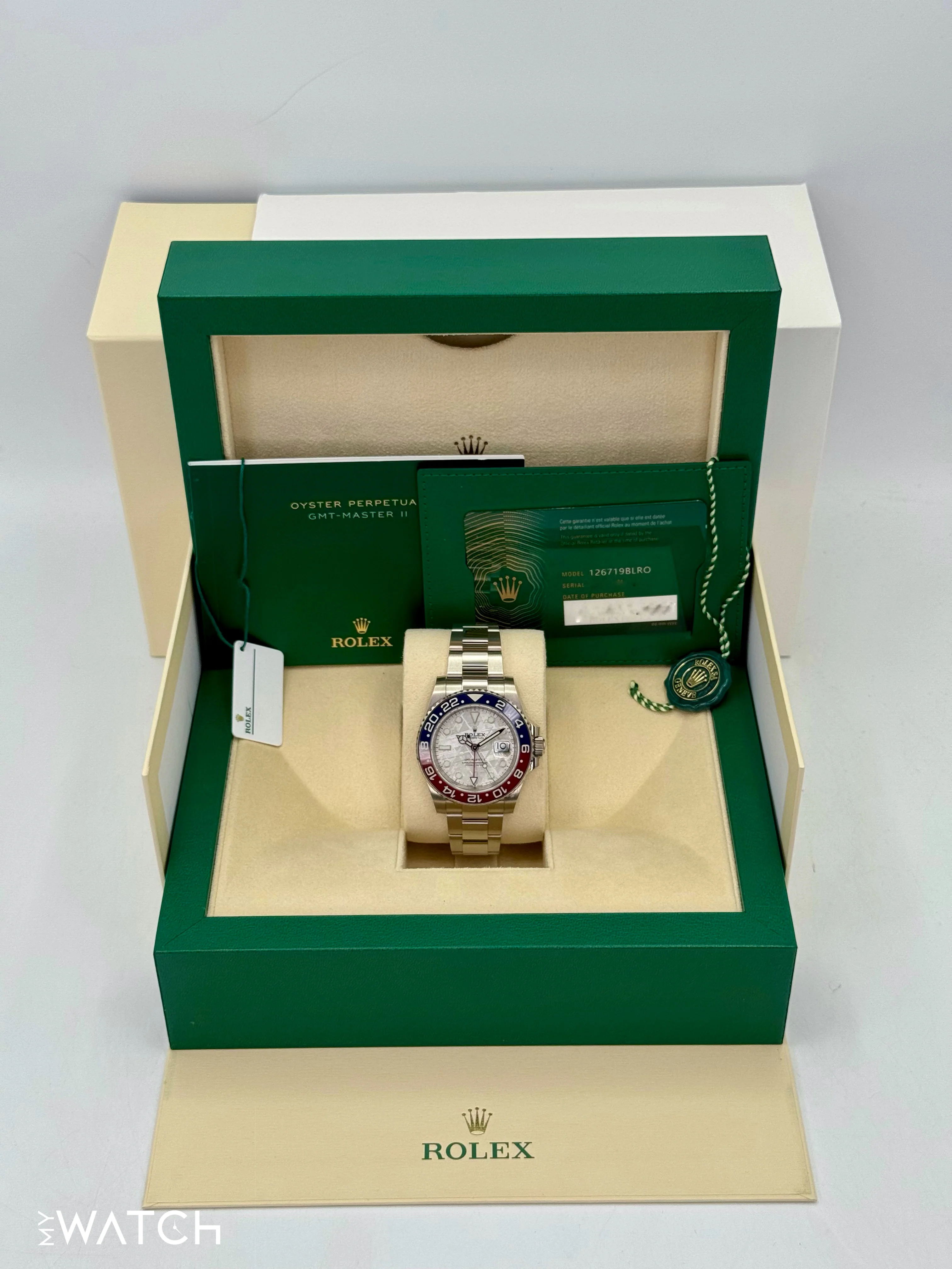 2022 Rolex GMT-Master II "Pepsi" 40mm 126719BLRO Meteorite Dial - Image 8