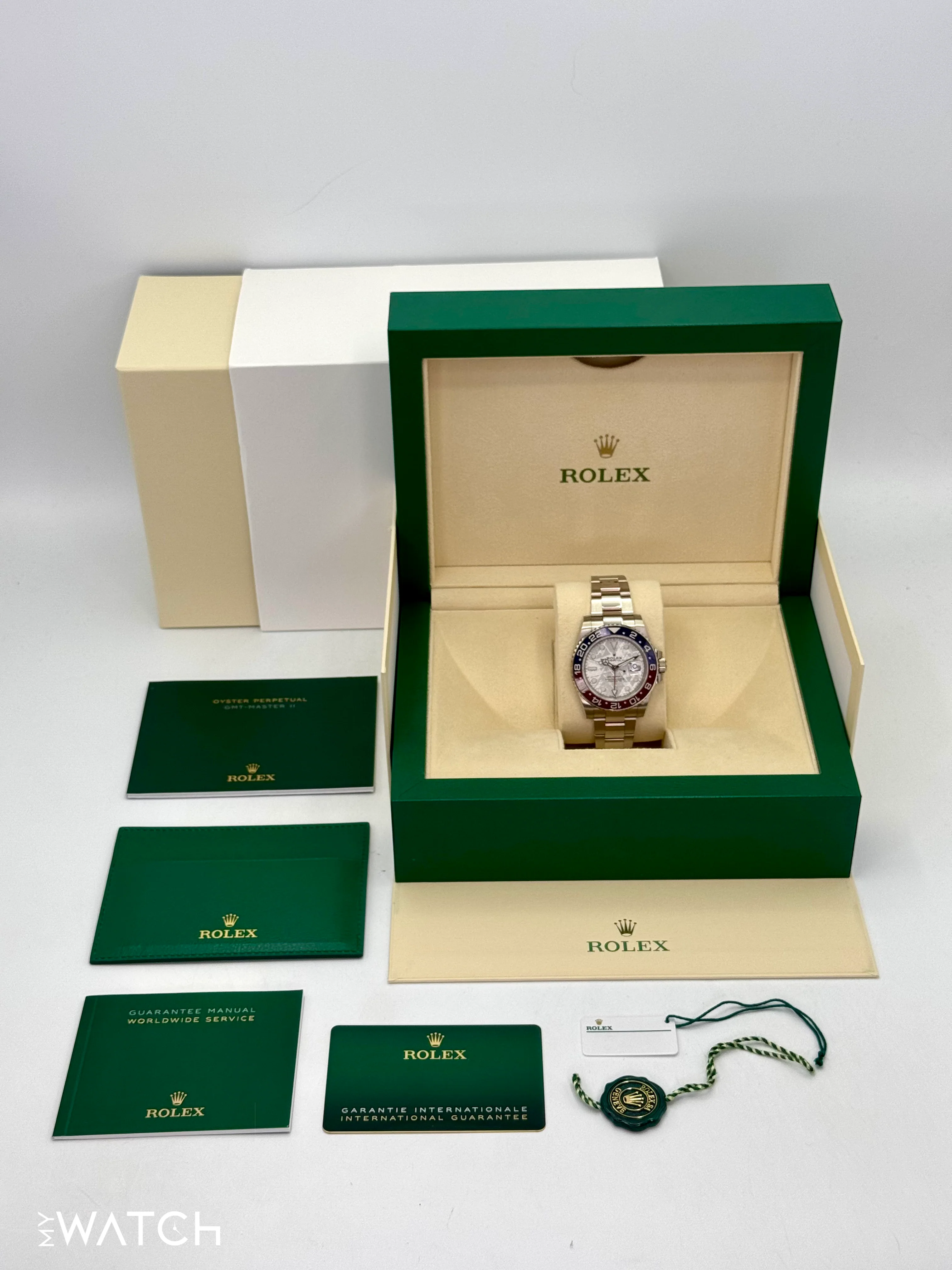 2022 Rolex GMT-Master II "Pepsi" 40mm 126719BLRO Meteorite Dial - Image 9