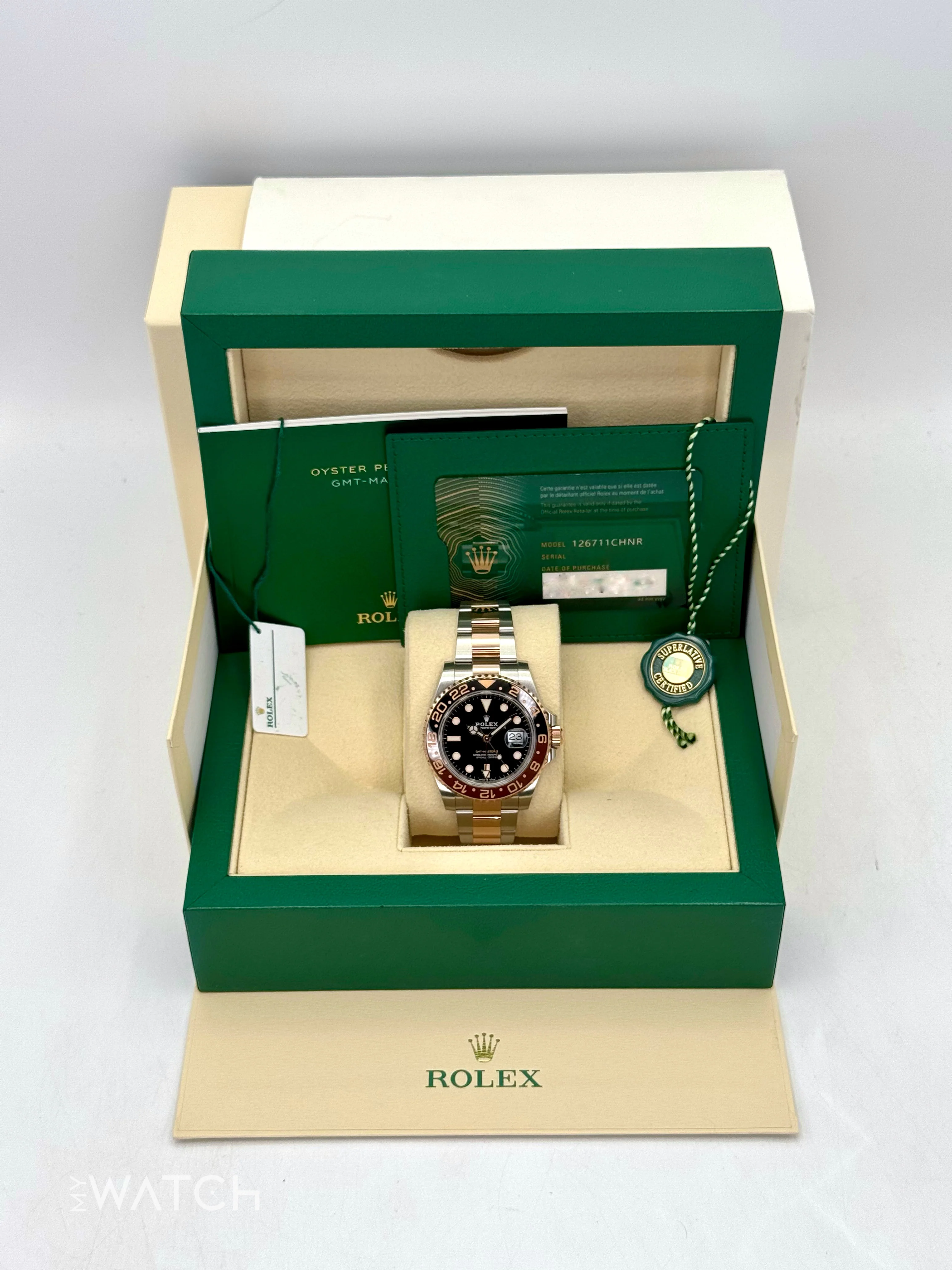 2022 Rolex GMT-Master II "Rootbeer" 40mm 126711CHNR Two-Tone - Image 9