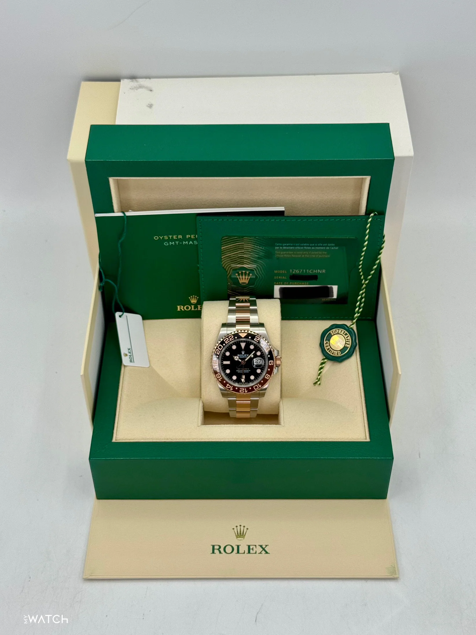 2022 Rolex GMT-Master II "Rootbeer" 40mm 126711CHNR Two-Tone - Image 9