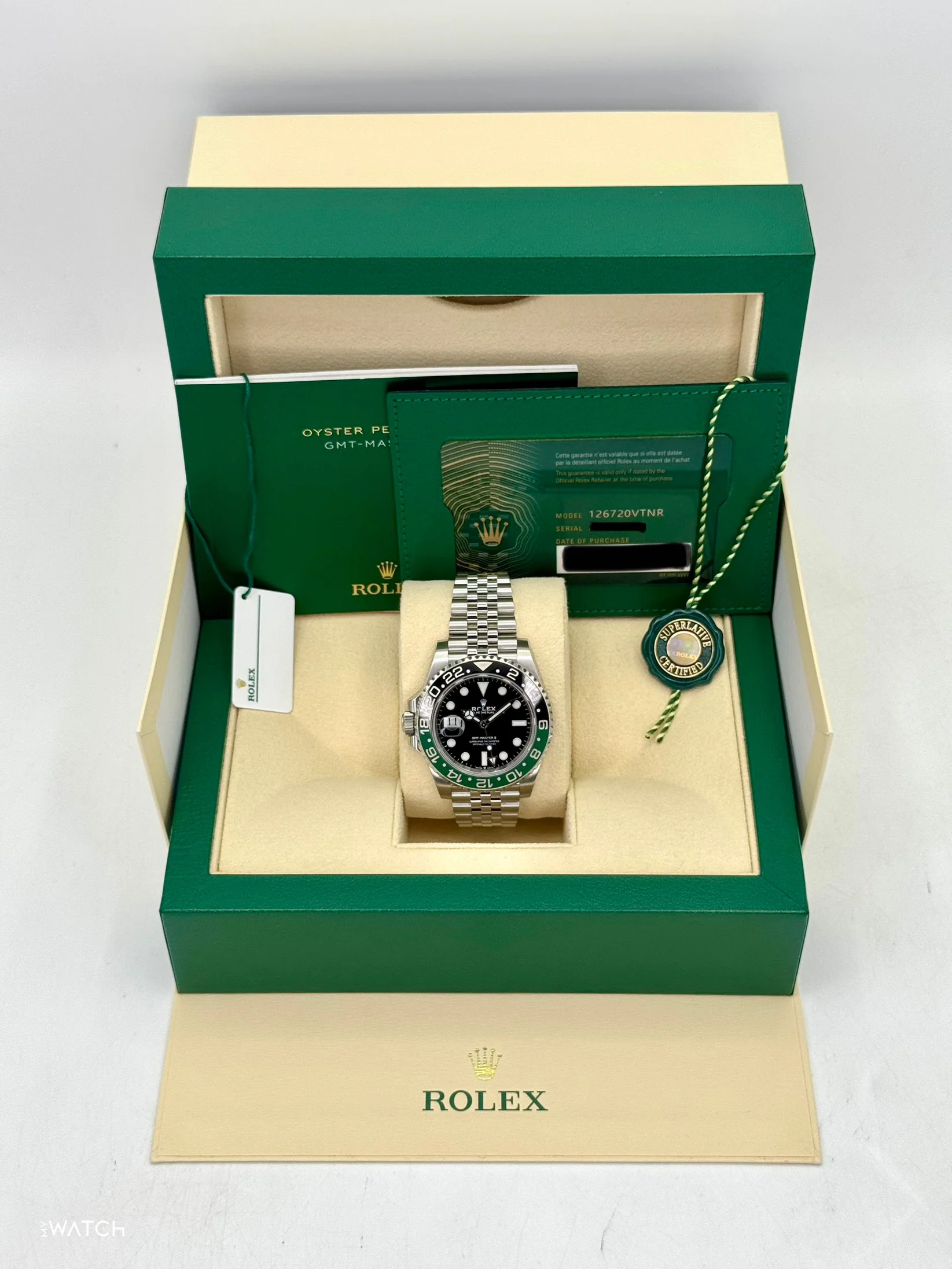 2022 Rolex GMT-Master II "Sprite" 40mm 126720VTNR Jubilee - Image 9