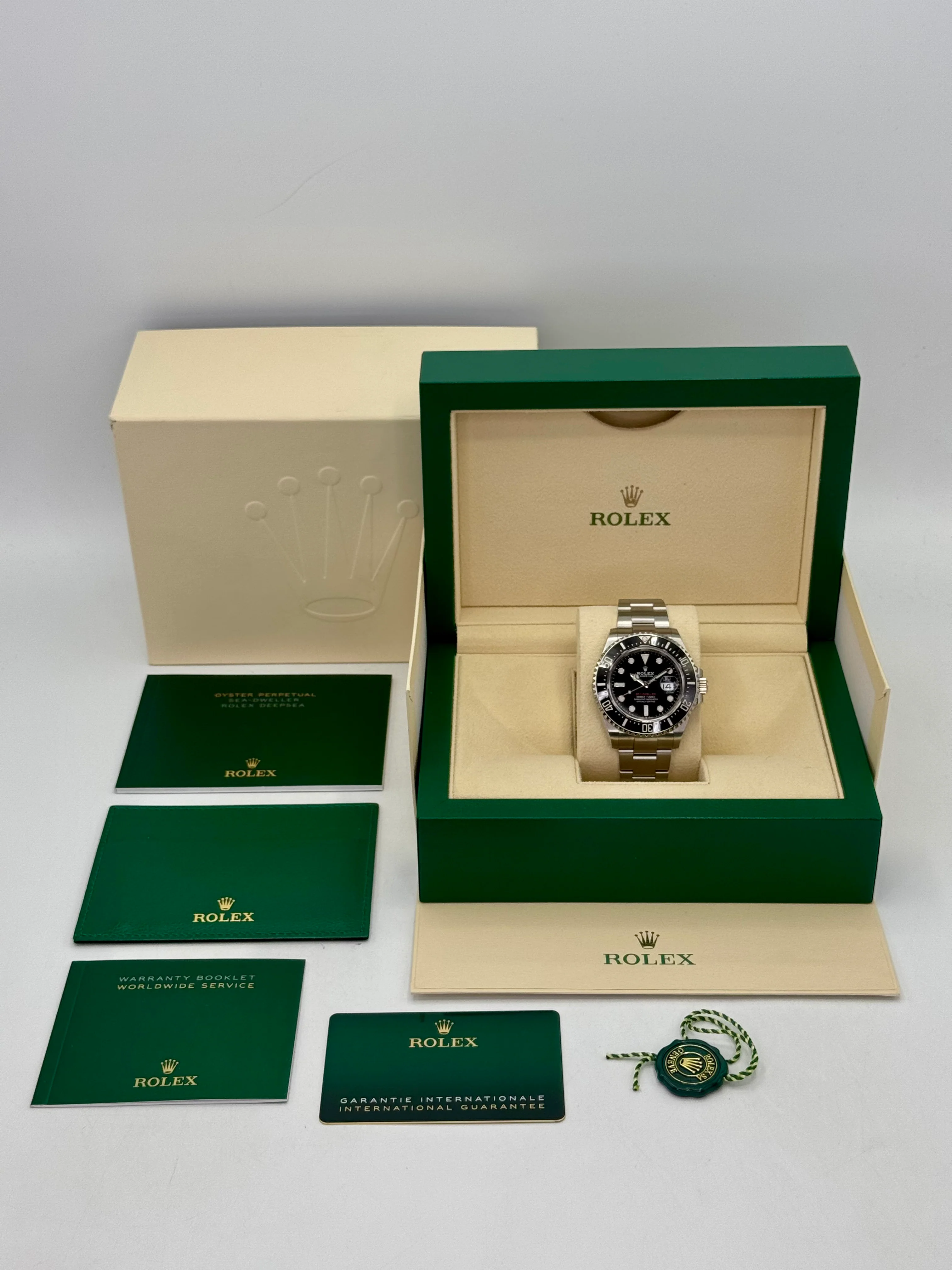 2022 Rolex Sea-Dweller 43mm 126600 Stainless Steel Black Dial - Image 10