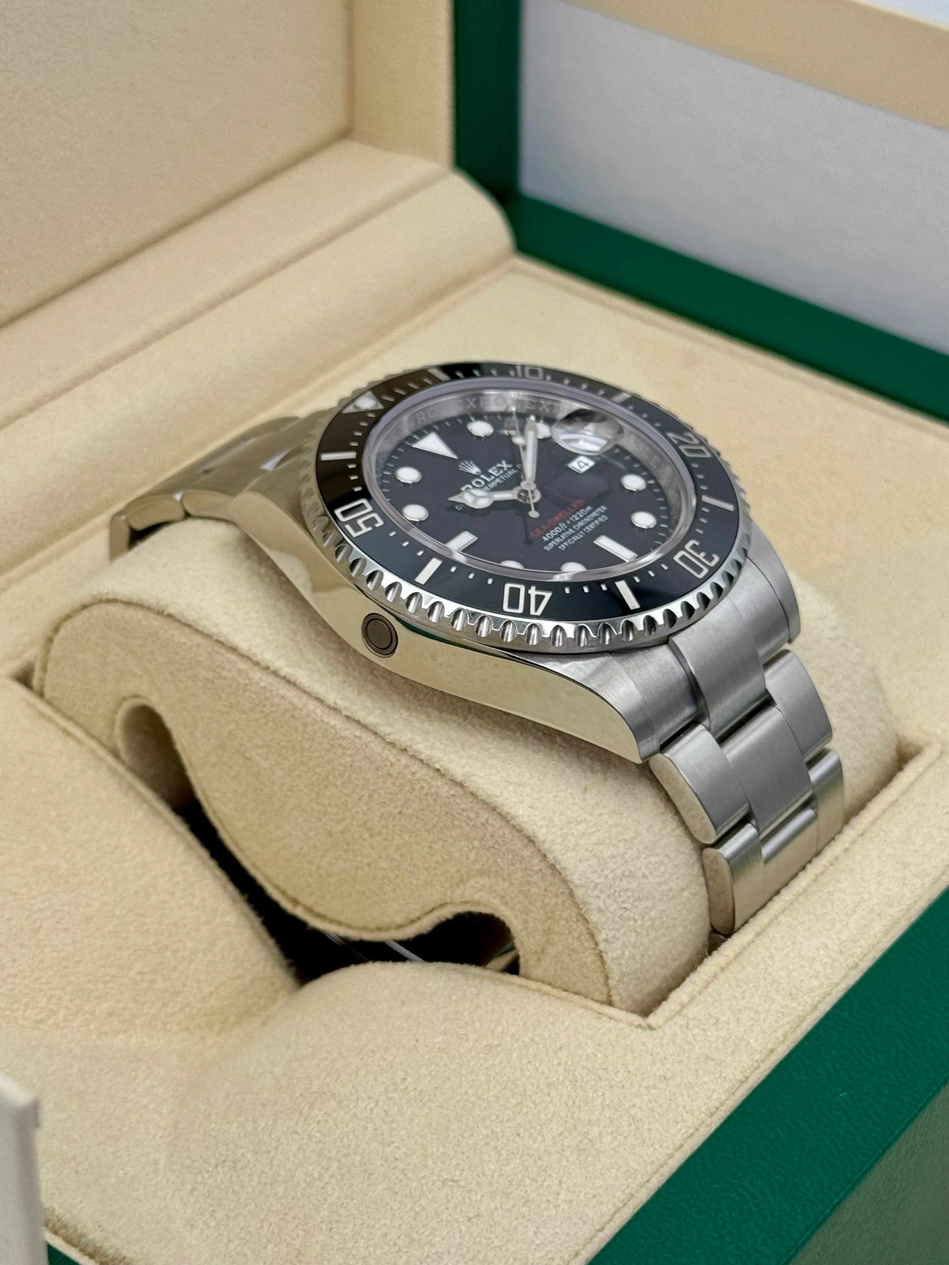 2022 Rolex Sea-Dweller 43mm 126600 Stainless Steel Black Dial - Image 6