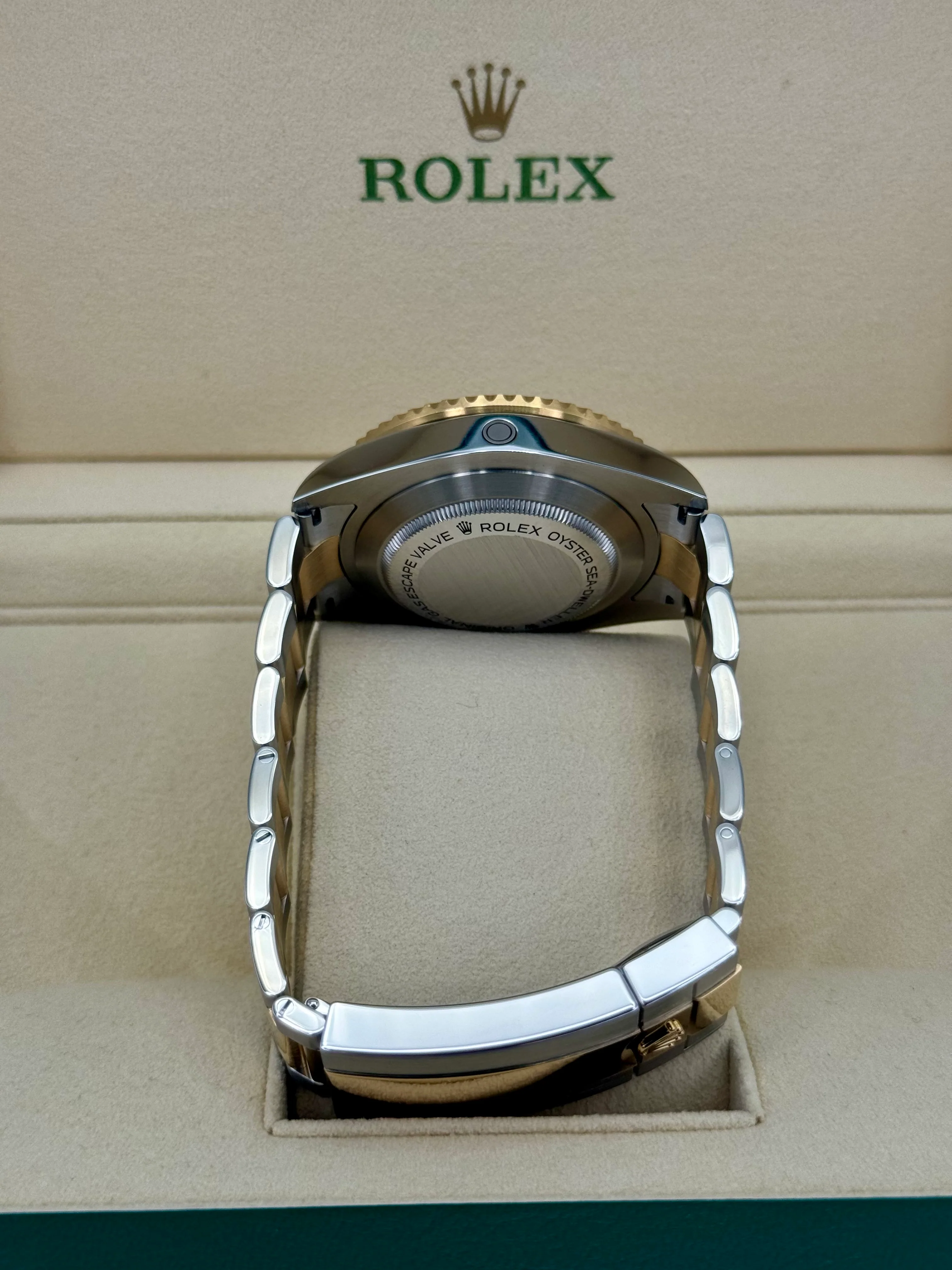 2022 Rolex Sea-Dweller 43mm 126603 Two-Tone Black Dial - Image 10