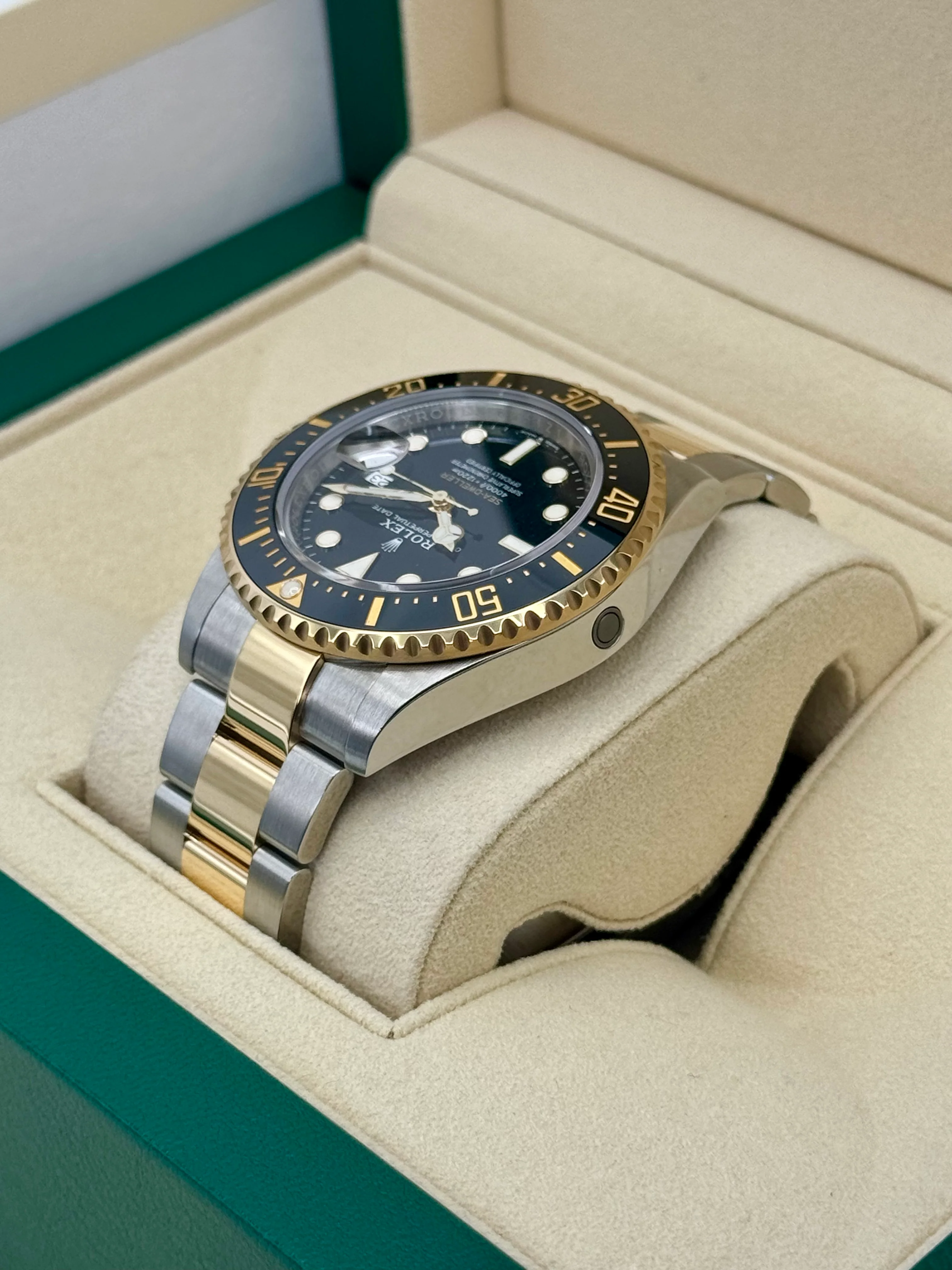 2022 Rolex Sea-Dweller 43mm 126603 Two-Tone Black Dial - Image 7