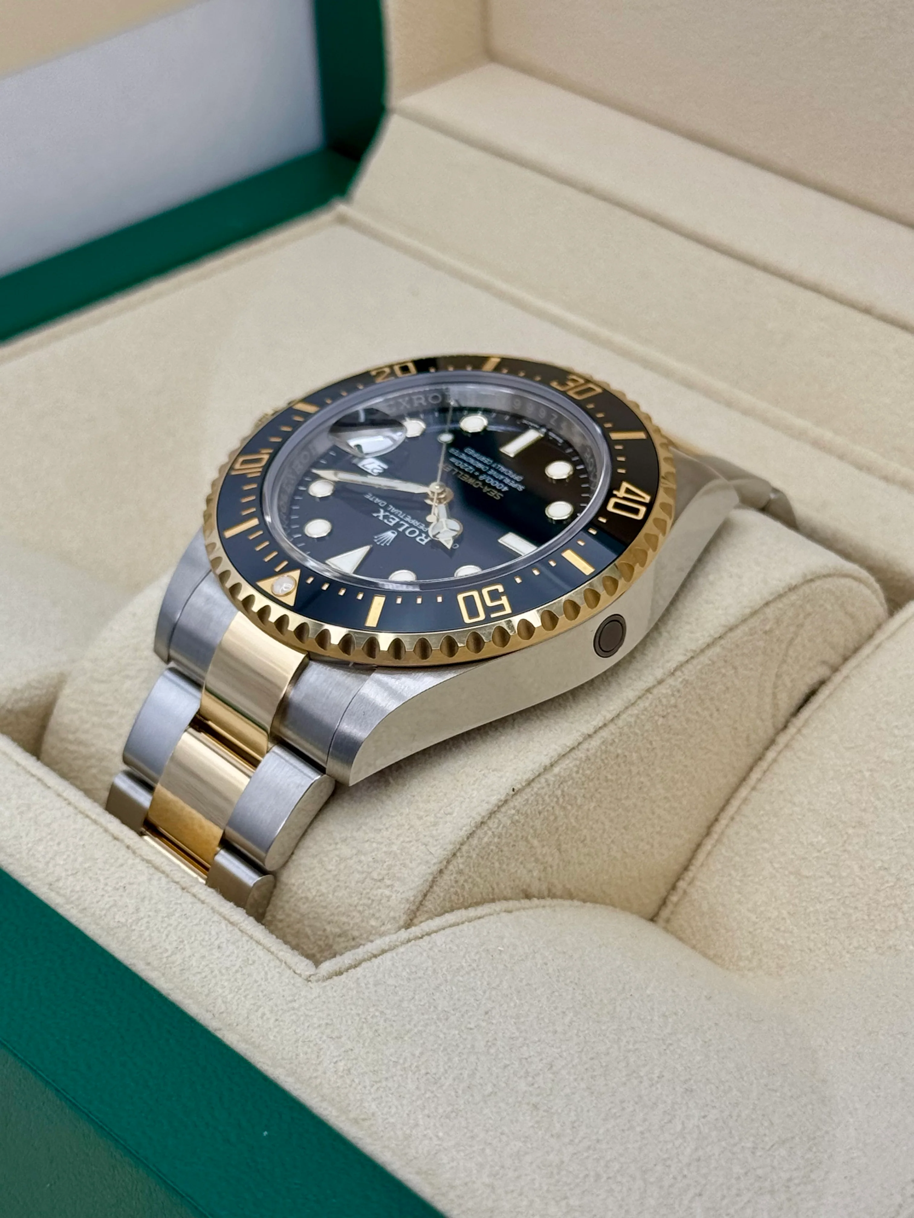 NEW 2022 Rolex Sea-Dweller 43mm 126603 Two-Tone Black Dial - Image 7