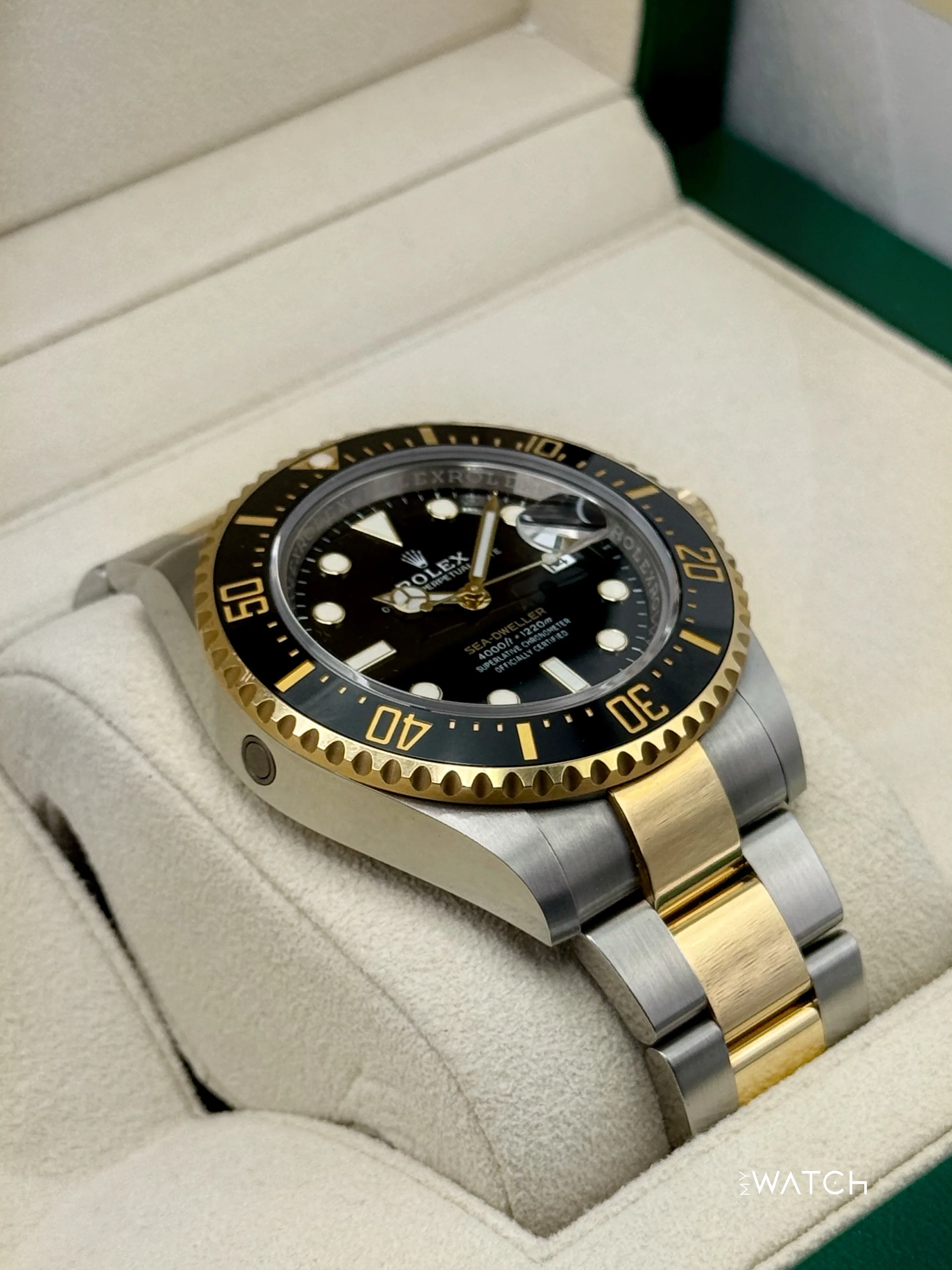 2022 Rolex Sea-Dweller 43mm 126603 Two-Tone Black Dial - Image 6