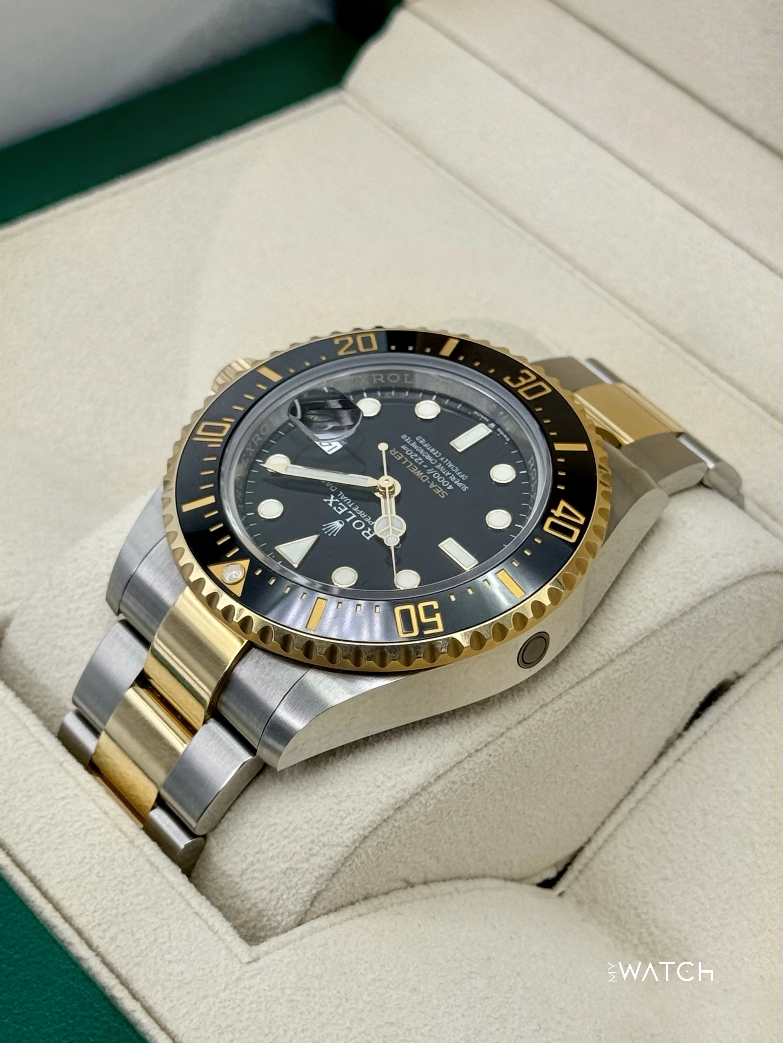2022 Rolex Sea-Dweller 43mm 126603 Two-Tone Black Dial - Image 7