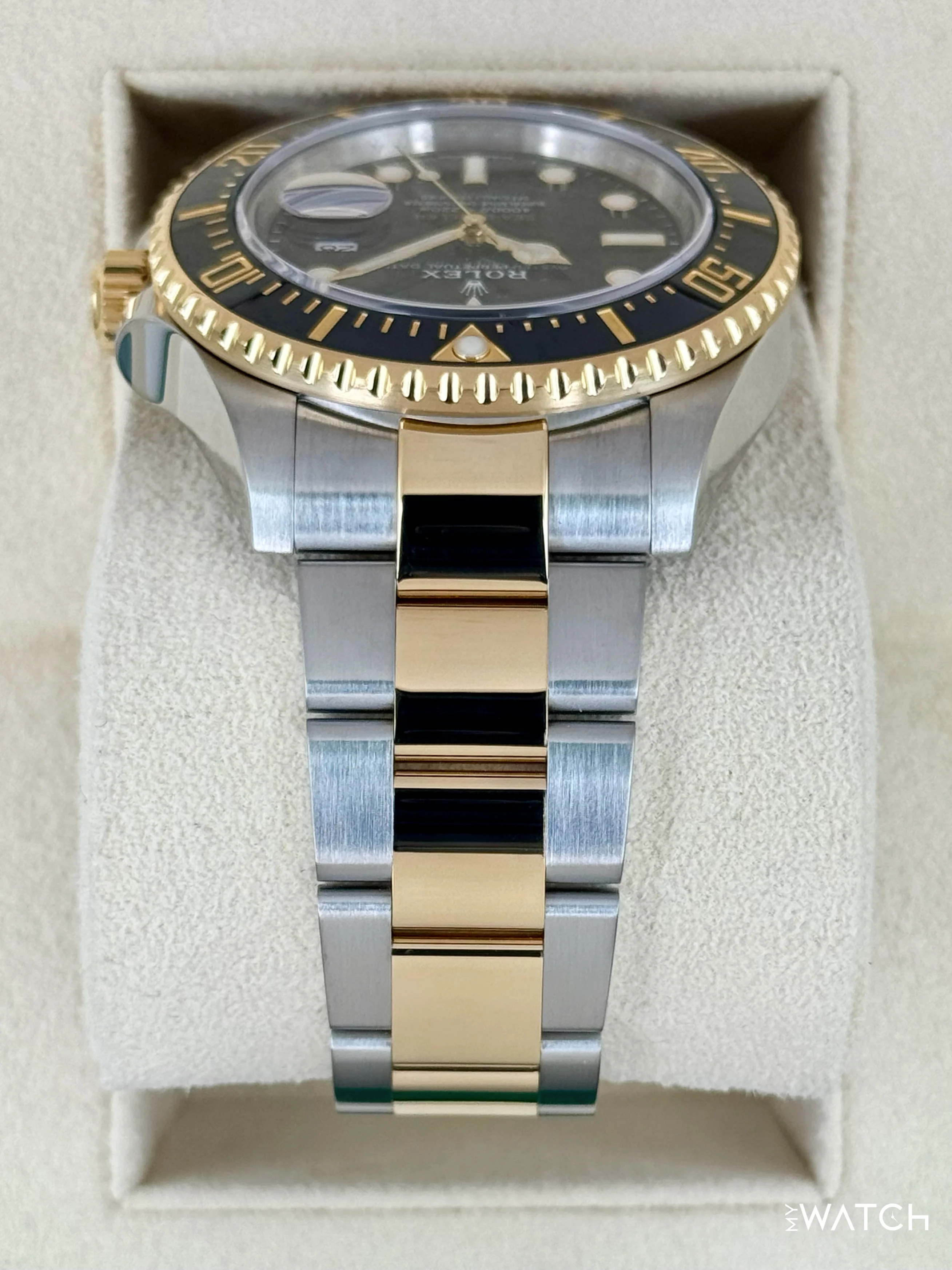 2022 Rolex Sea-Dweller 43mm 126603 Two-Tone Black Dial - Image 4