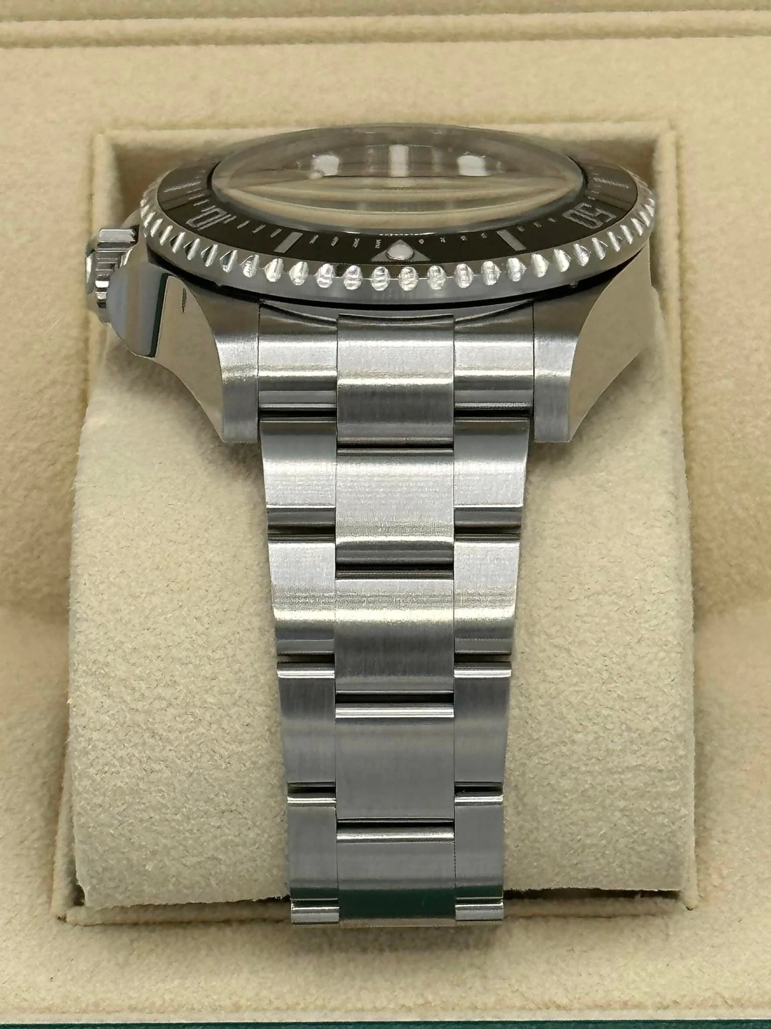 2022 Rolex Deepsea 44mm 136660 Stainless Steel Black Dial - Image 3