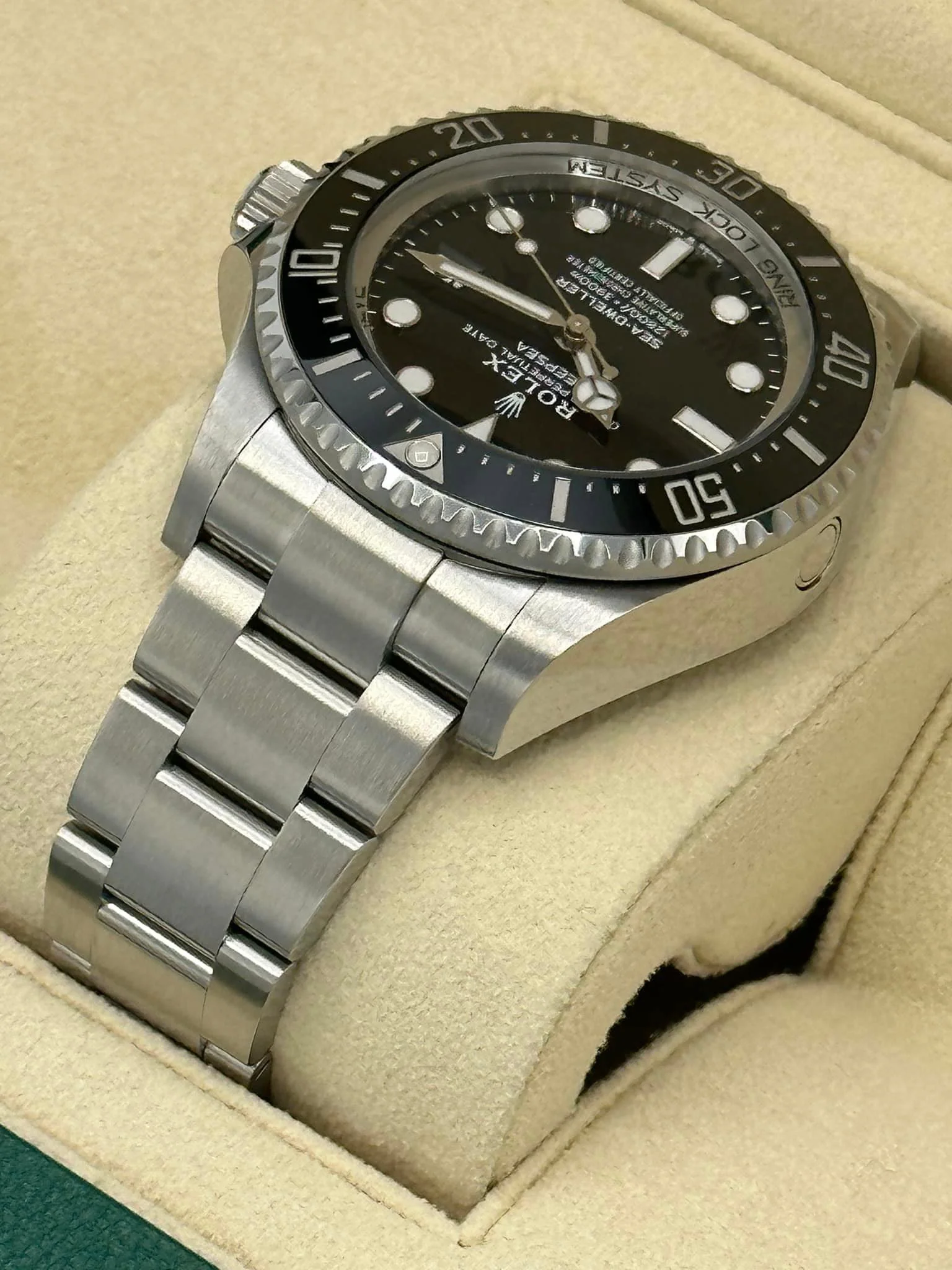 2022 Rolex Deepsea 44mm 136660 Stainless Steel Black Dial - Image 7