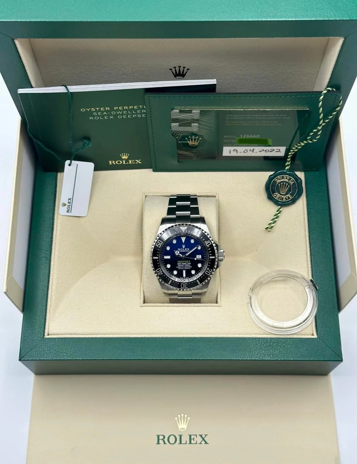 2022 Rolex Deepsea "James Cameron" 44mm 126660 Blue Dial - Image 11