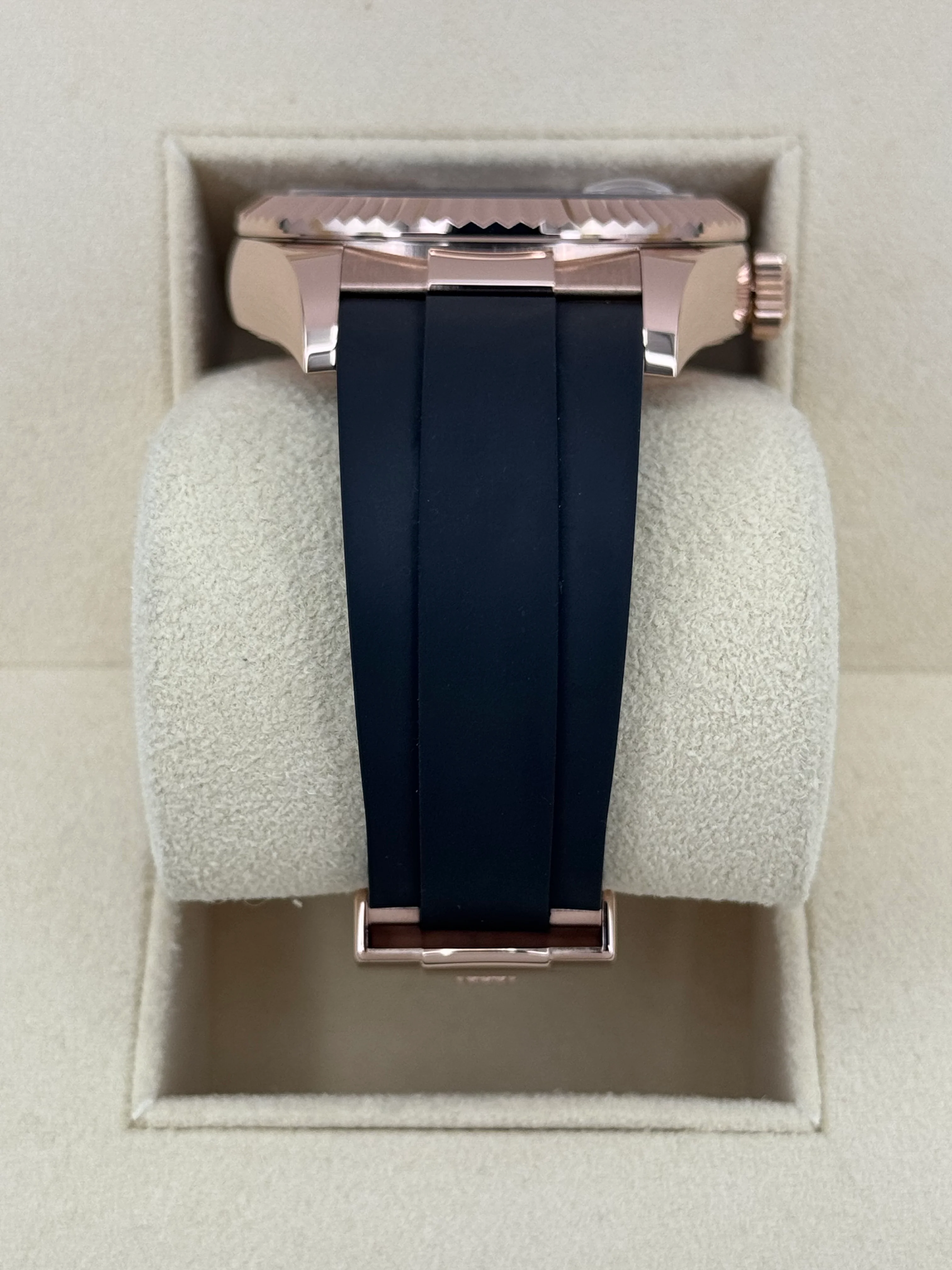 2022 Rolex Sky-Dweller 42mm 326235 Rose Gold Oysterflex Chocolate Dial - Image 3