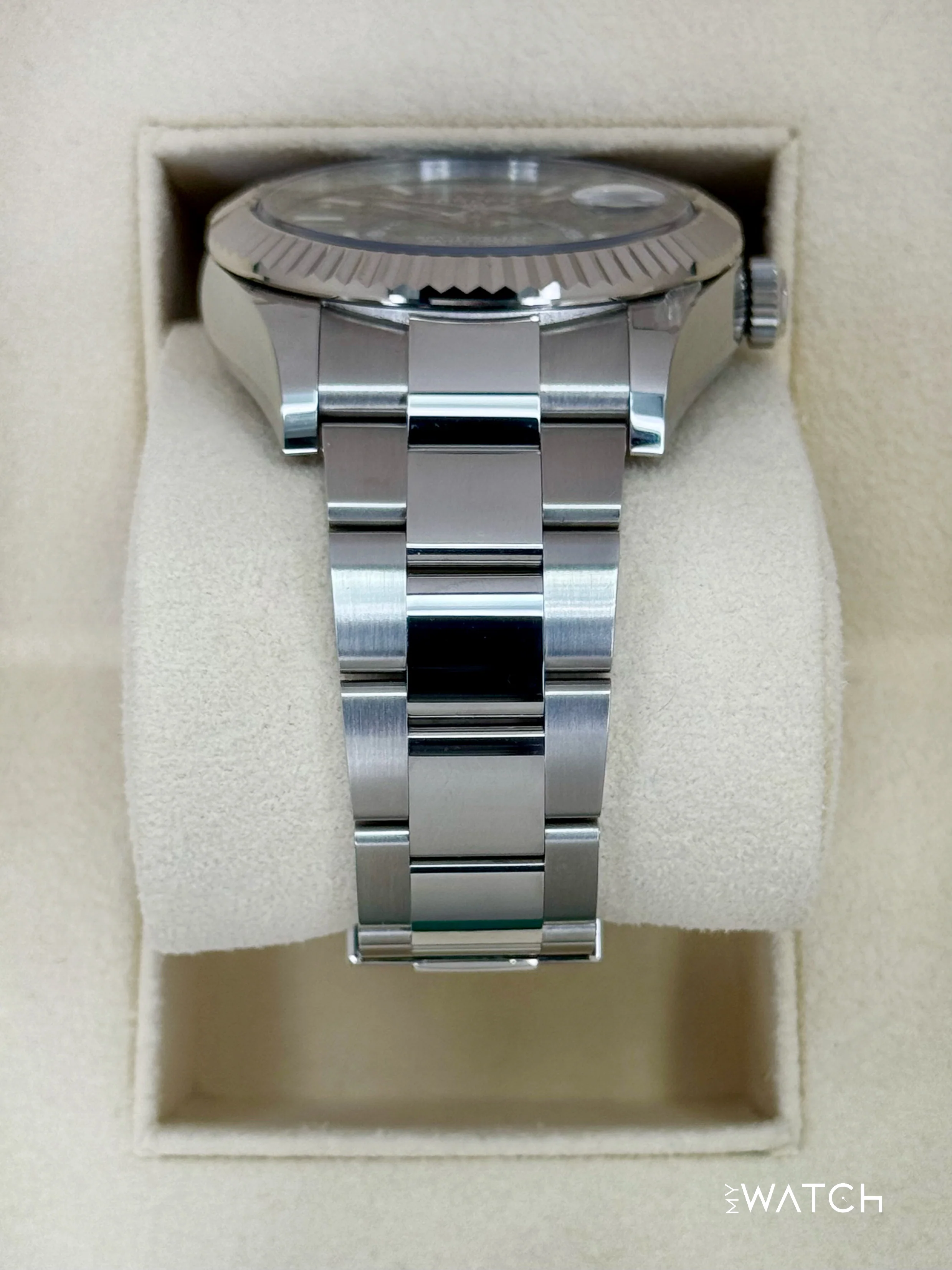 2022 Rolex Sky-Dweller 42mm 326934 Oyster Blue Dial - Image 3