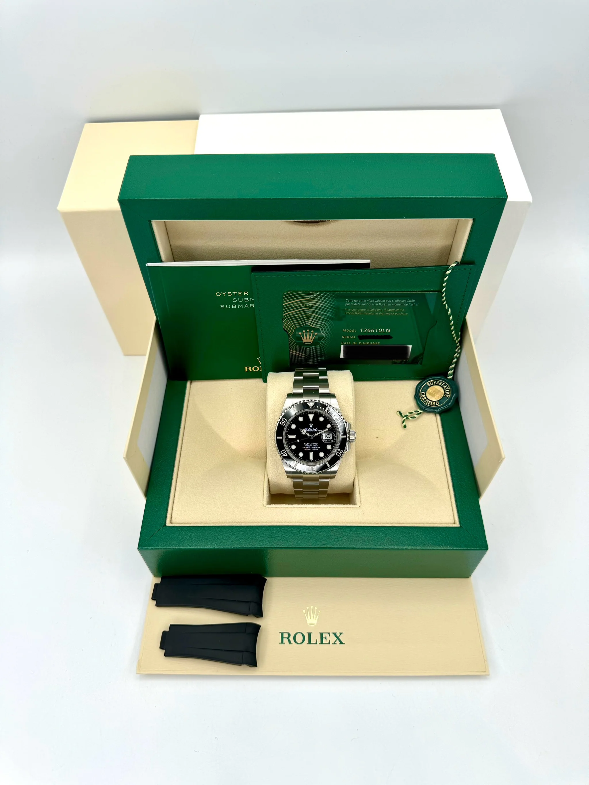 2022 Rolex Submariner 41mm 126610LN Stainless Steel Black Dial - Image 10