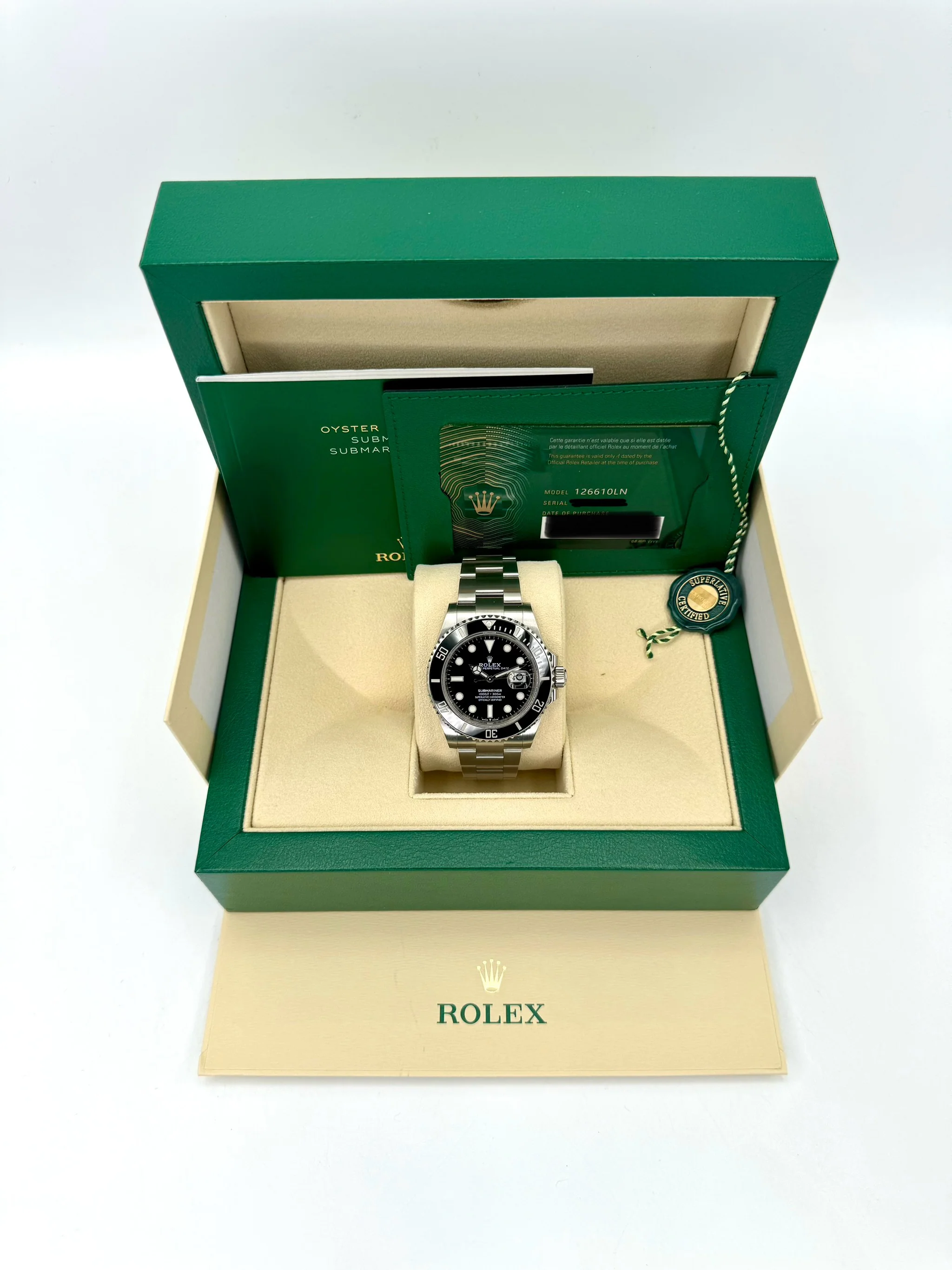 2022 Rolex Submariner 41mm 126610LN Stainless Steel Black Dial - Image 9