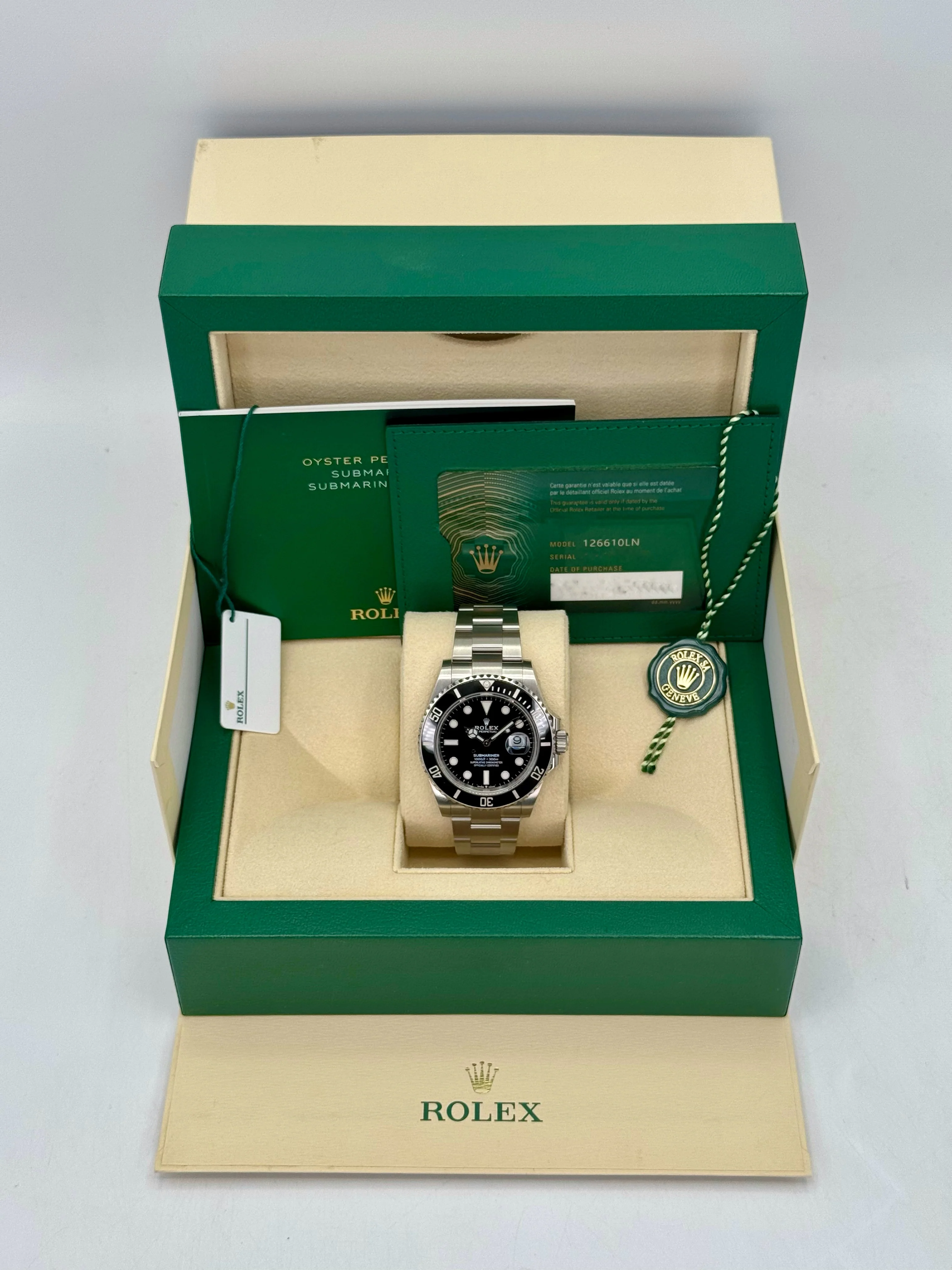 2022 Rolex Submariner 41mm 126610LN Stainless Steel Black Dial - Image 9