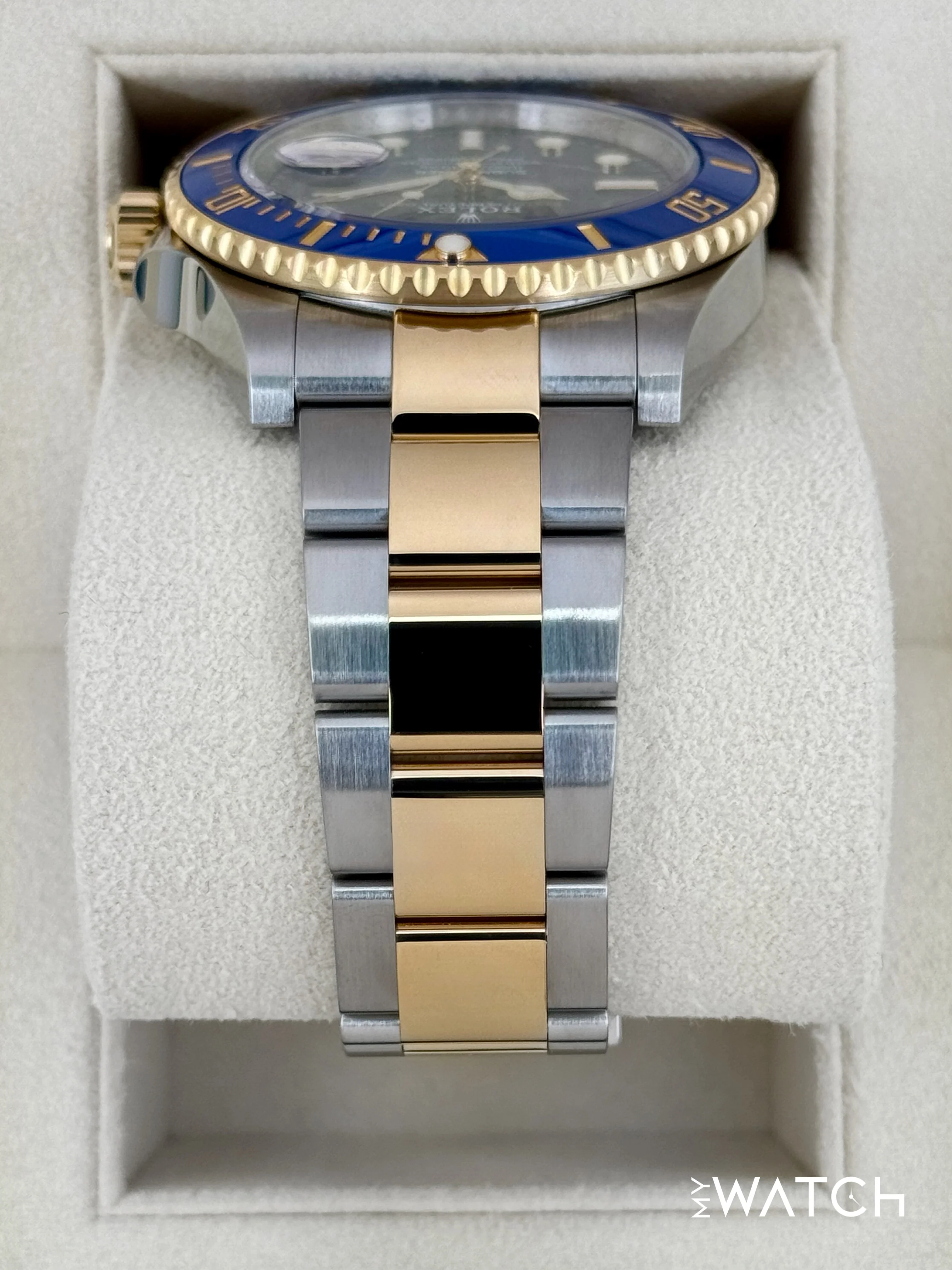 2022 Rolex Submariner "Bluesy" 41mm 126613LB Two-Tone Blue Dial - Image 4
