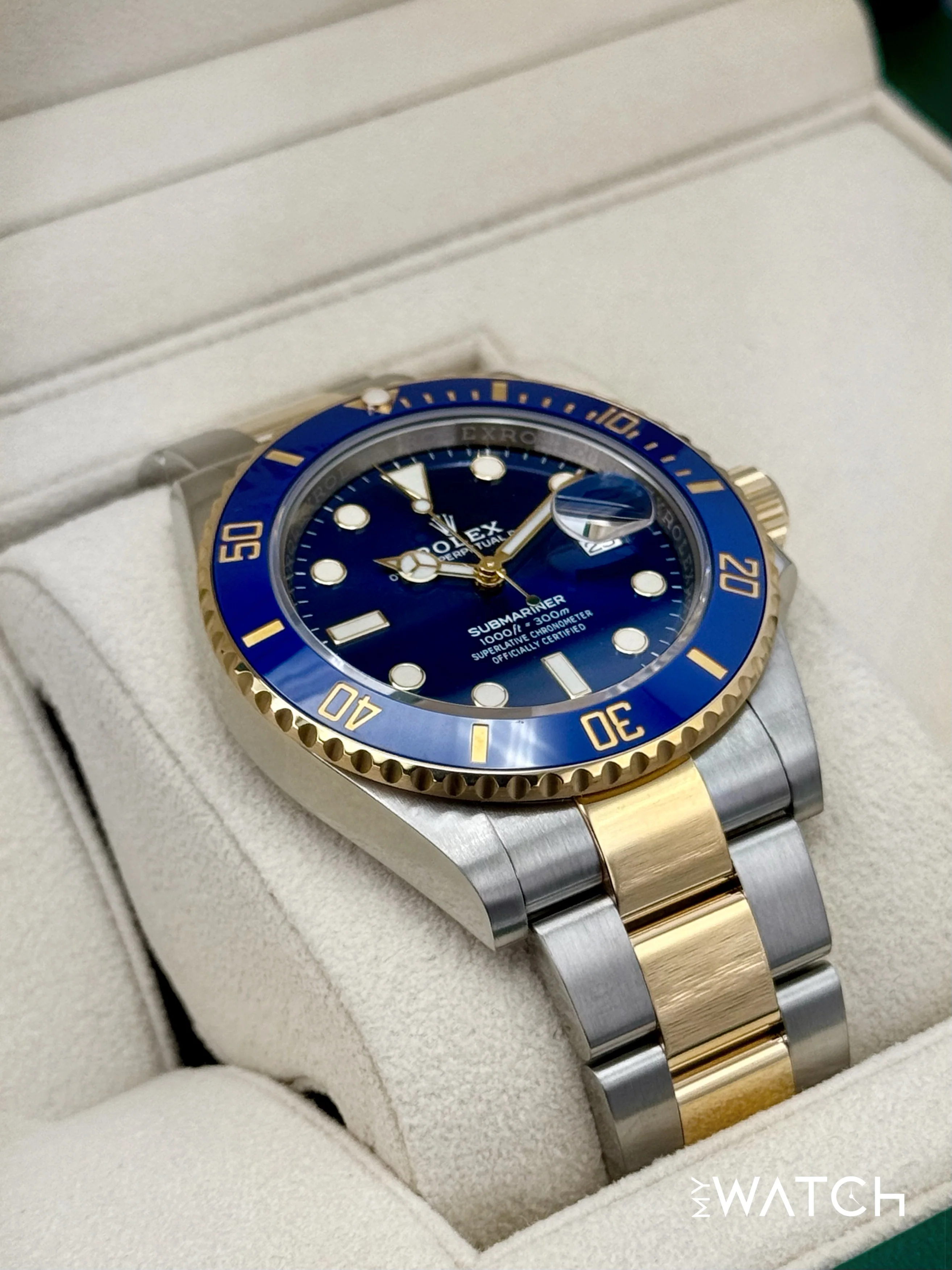 2022 Rolex Submariner "Bluesy" 41mm 126613LB Two-Tone Blue Dial - Image 6