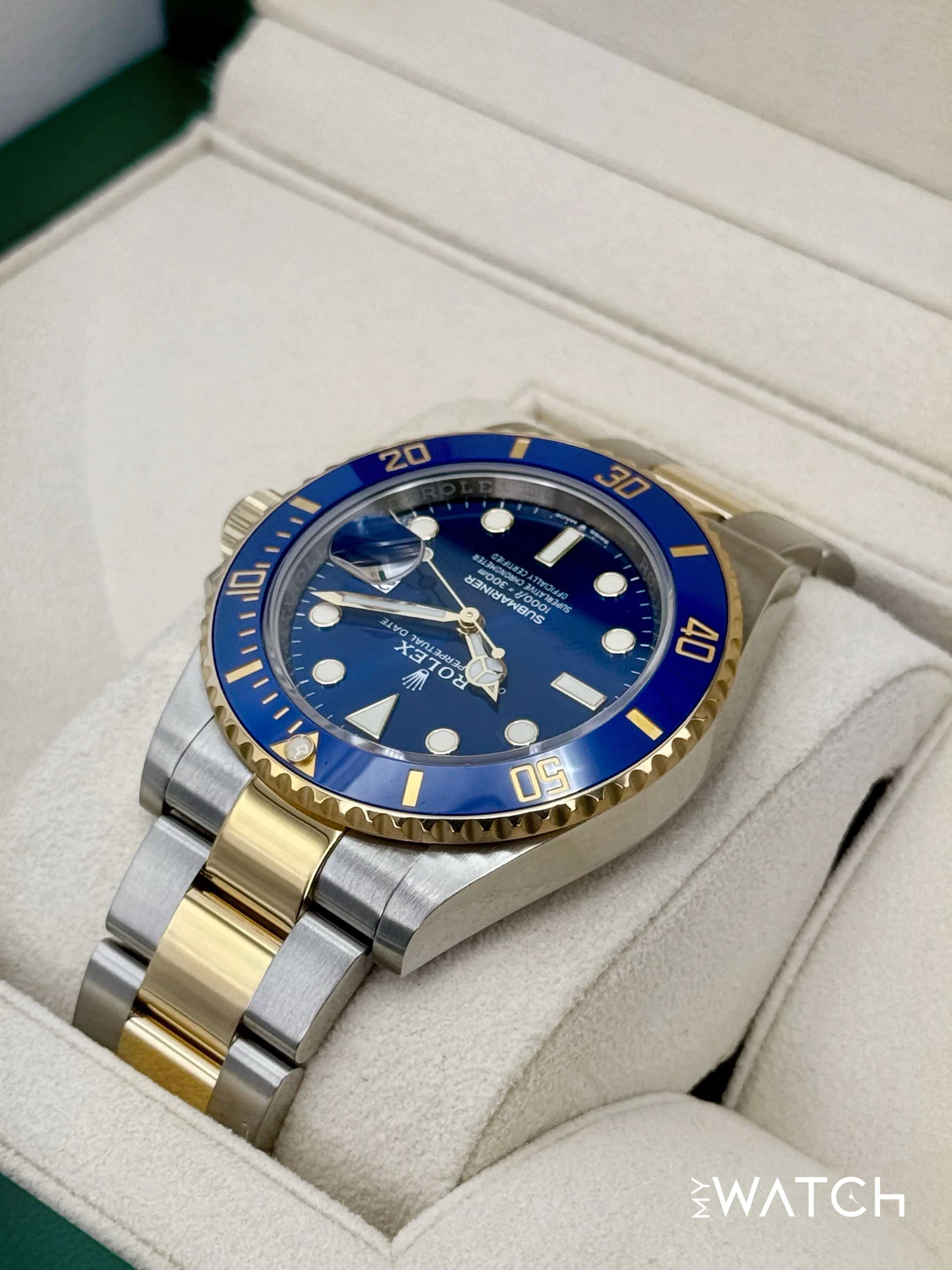 2022 Rolex Submariner "Bluesy" 41mm 126613LB Two-Tone Blue Dial - Image 7