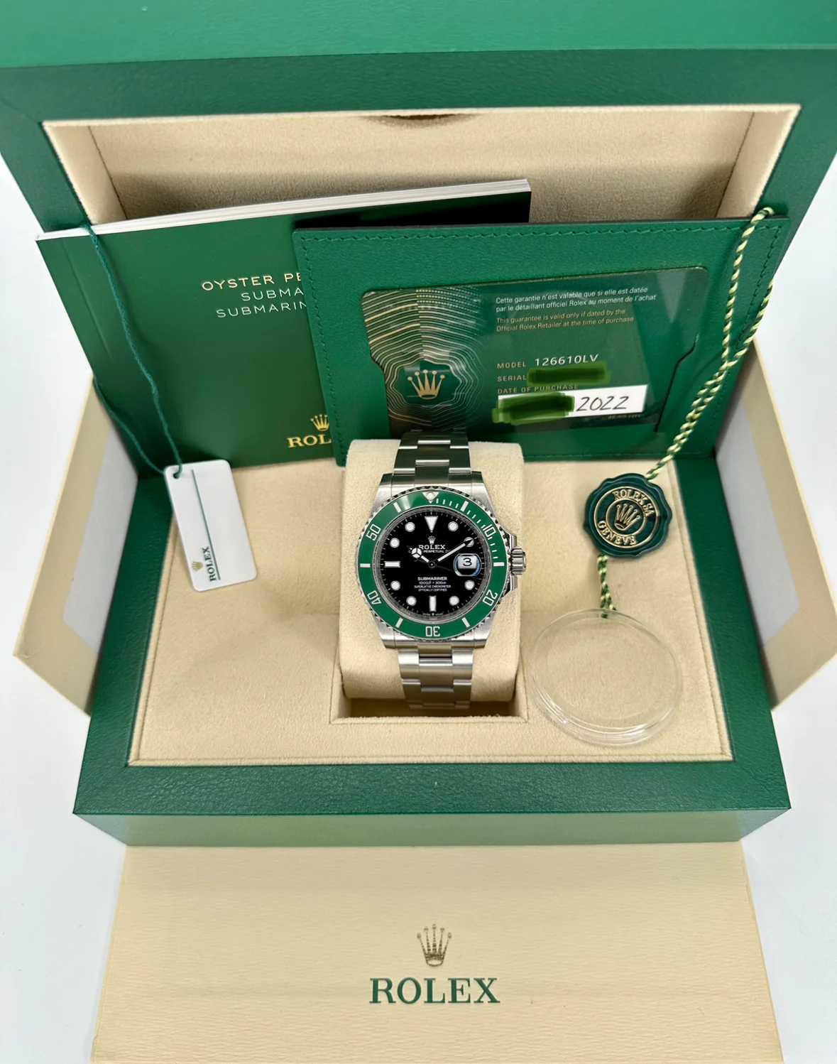 2022 Rolex Submariner “Starbucks” 41mm 126610LV Black Dial - Image 11