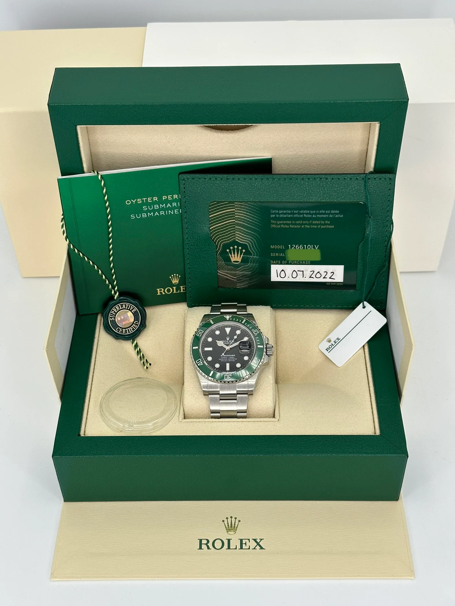 2022 Rolex Submariner "Starbucks" 41mm 126610LV Black Dial - Image 12