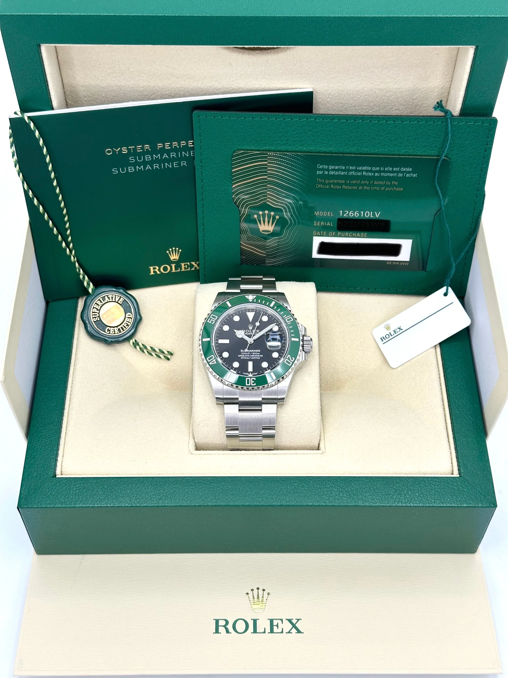 2022 Rolex Submariner “Starbucks” 41mm Black Dial 126610LV - Image 11