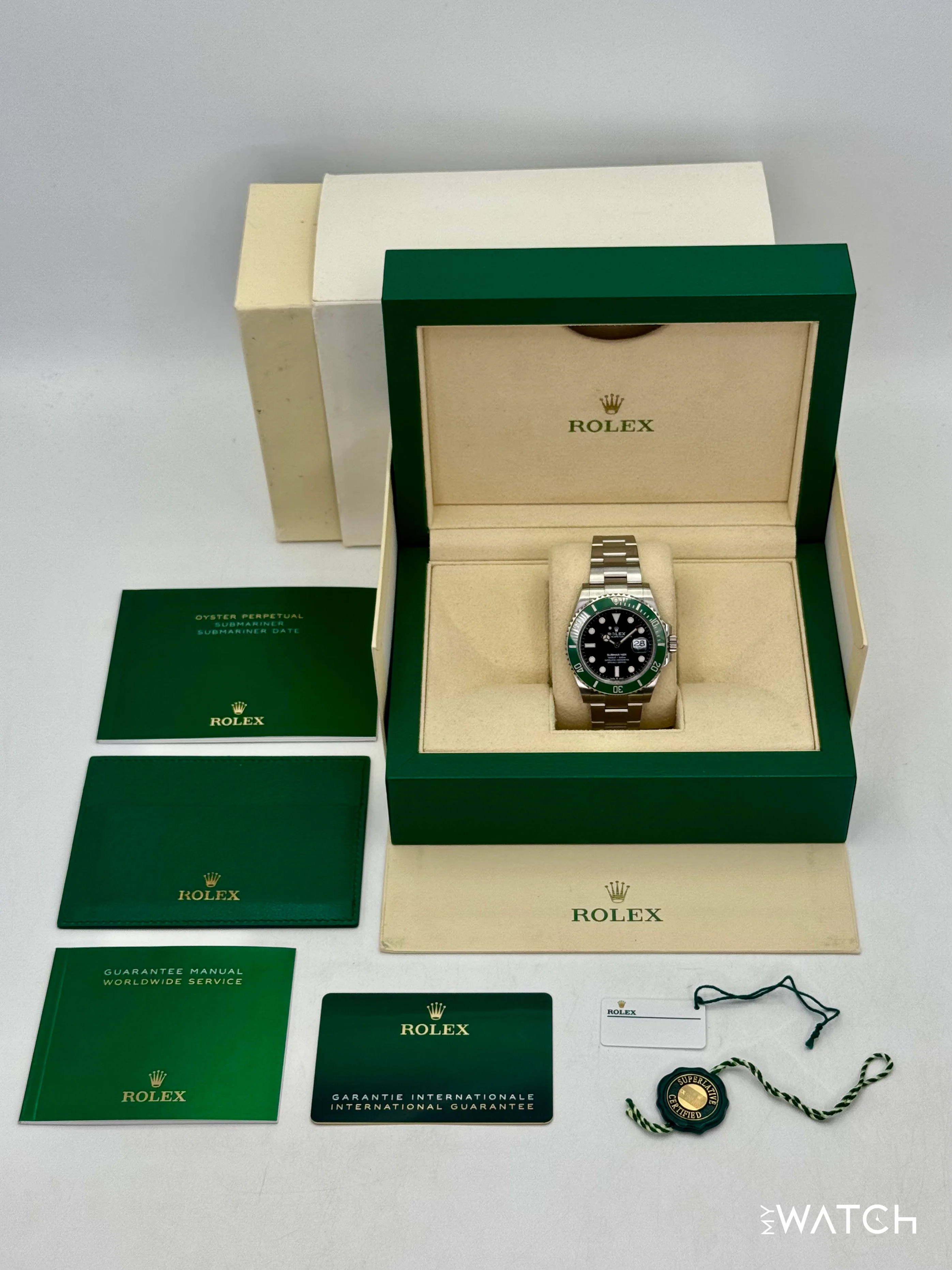 2022 Rolex Submariner "Starbucks" 41mm 126610LV Black Dial - Image 10