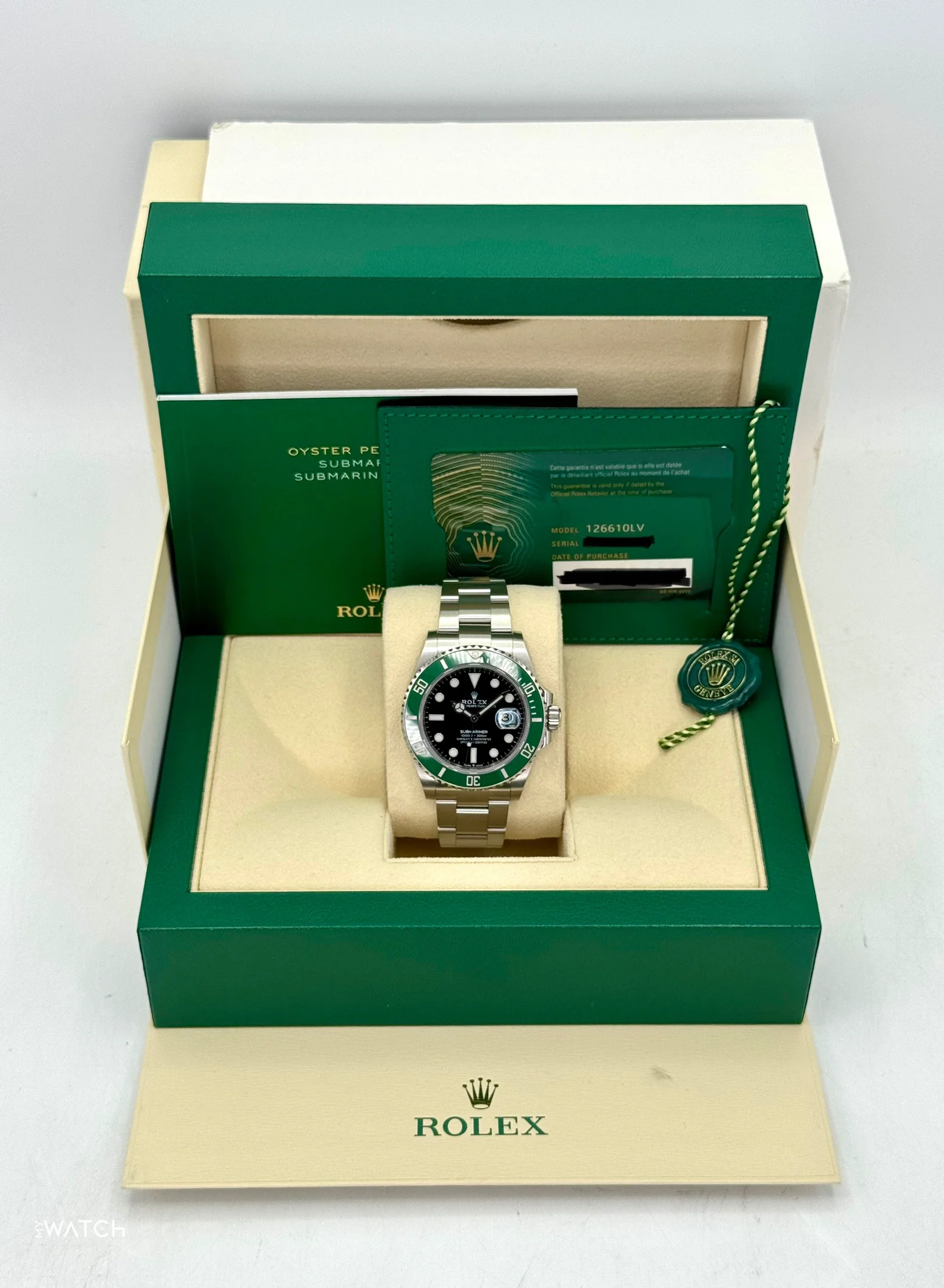 2022 Rolex Submariner "Starbucks" 41mm 126610LV Black Dial - Image 9
