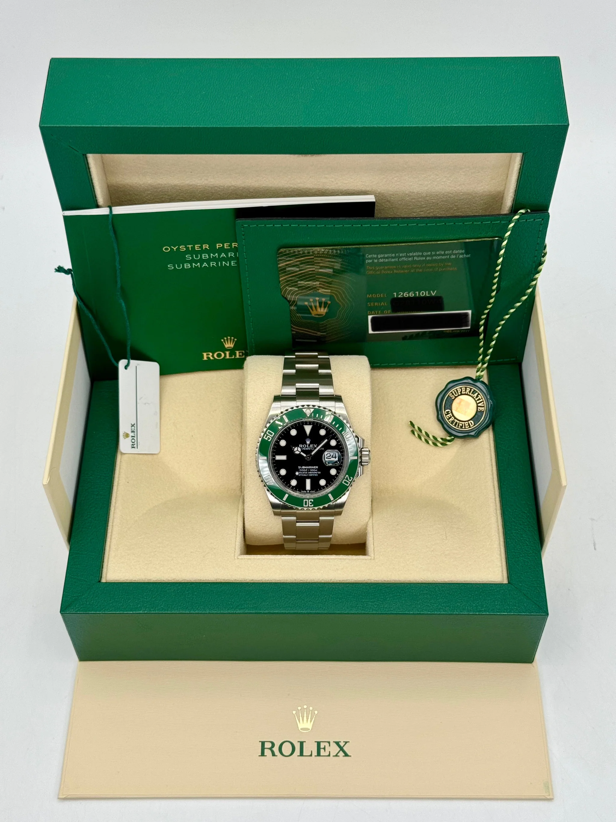 2022 Rolex Submariner “Starbucks” 41mm Black Dial 126610LV - Image 11