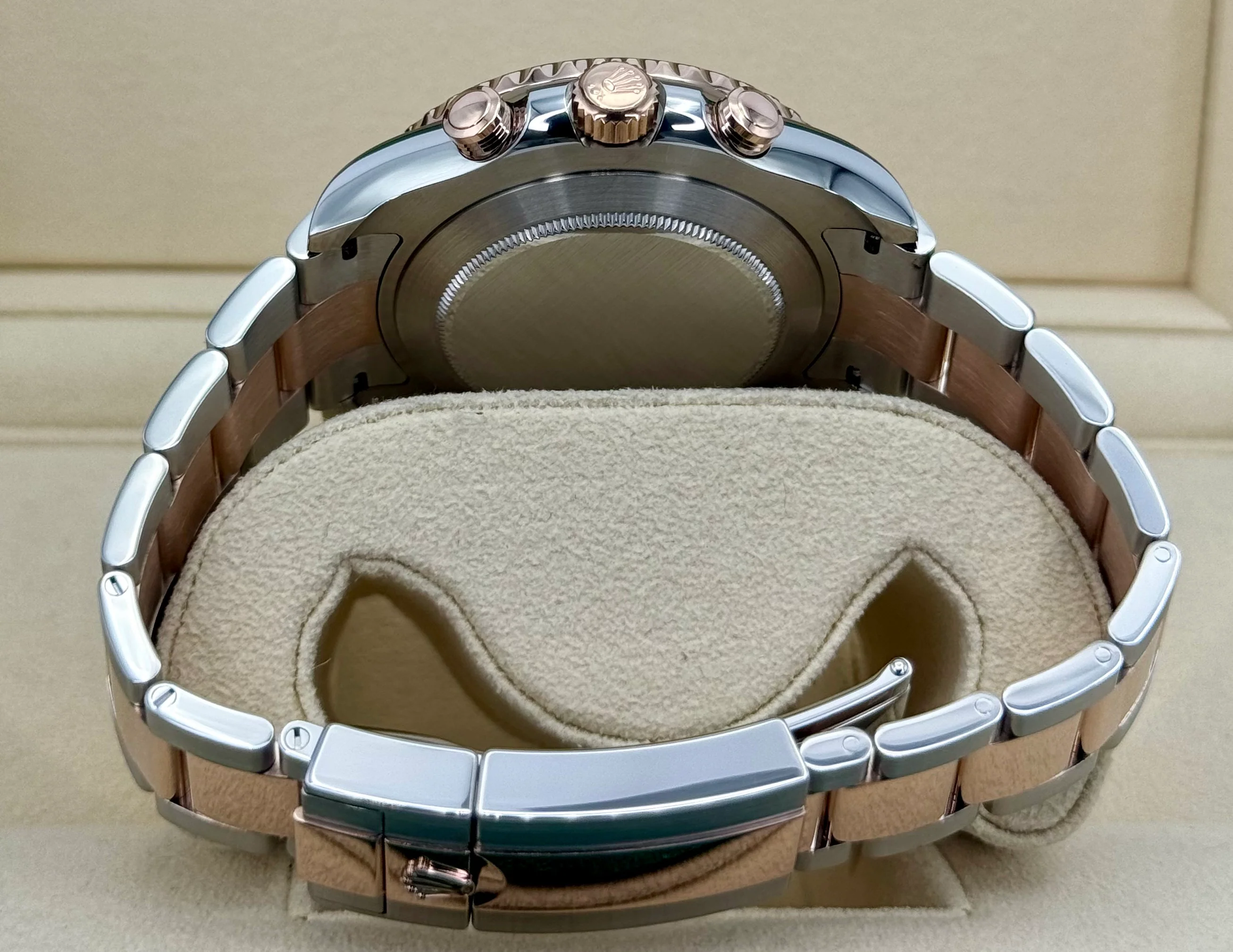 2022 Rolex Yacht-Master II 44mm 116681 Two-Tone White Dial - Image 9