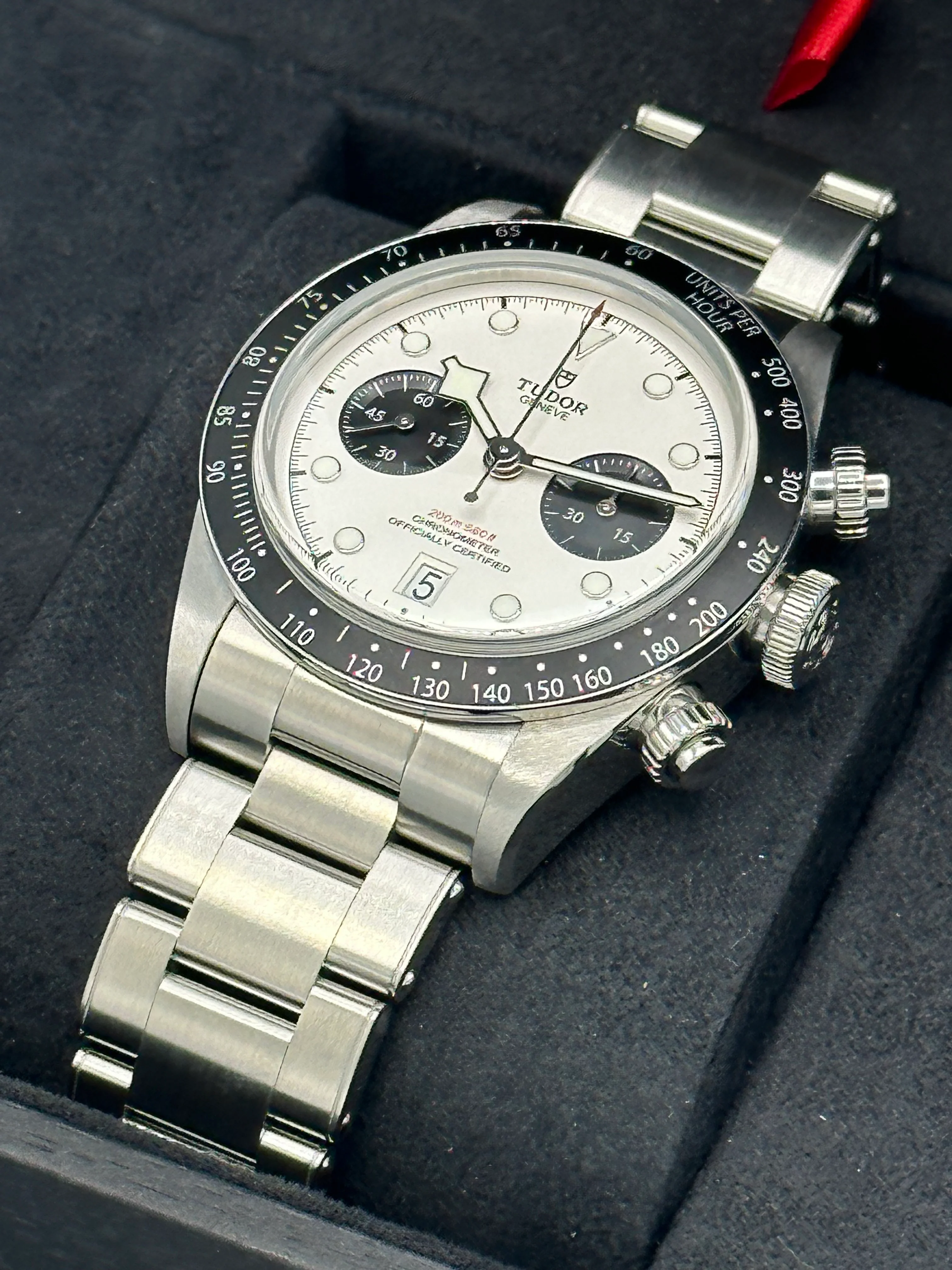 2022 Tudor Black Bay Chrono 41mm 79360N Panda Dial - Image 6