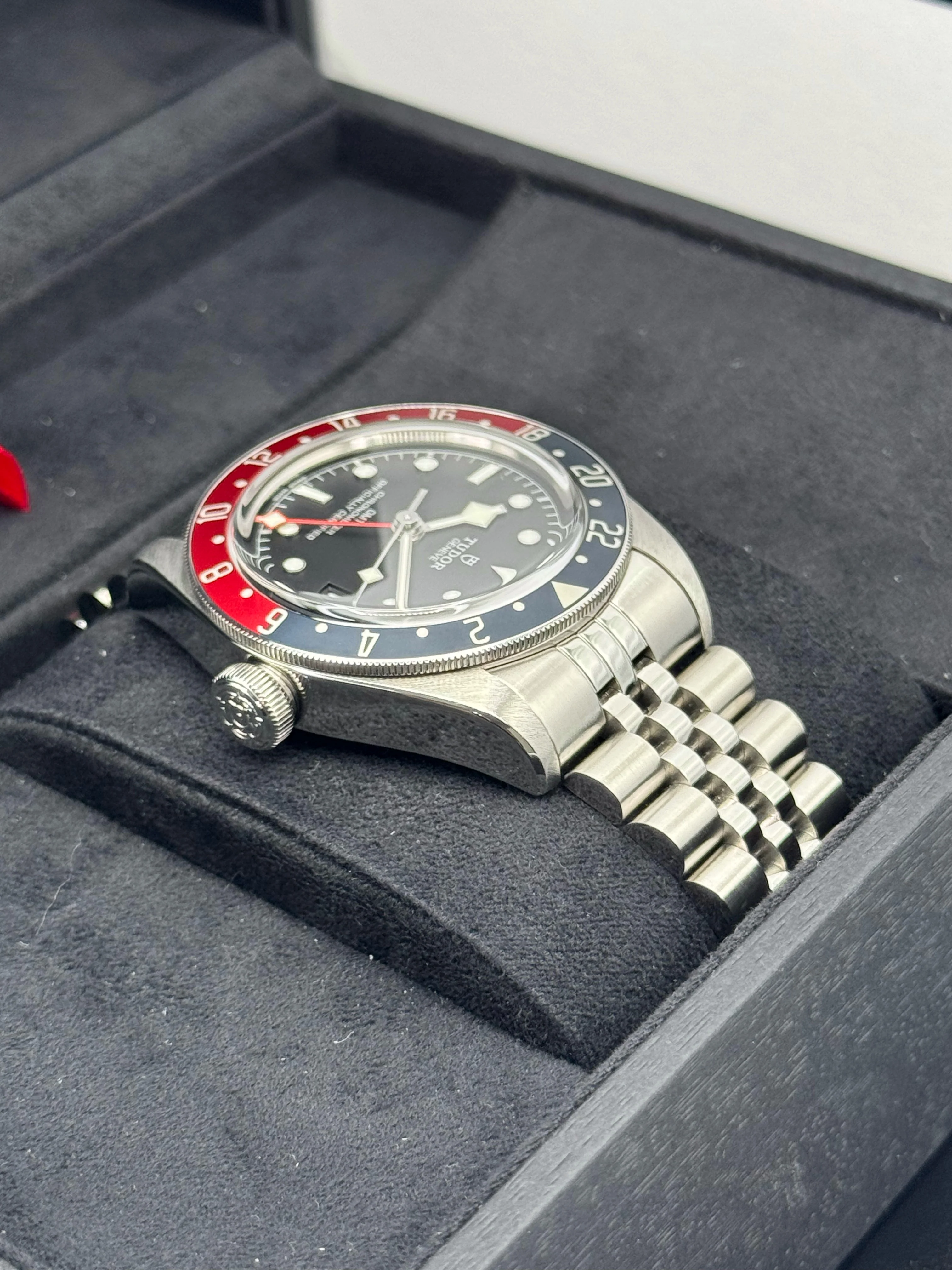 2022 Tudor Black Bay GMT 41mm 79830RB Stainless Steel Black Dial - Image 8
