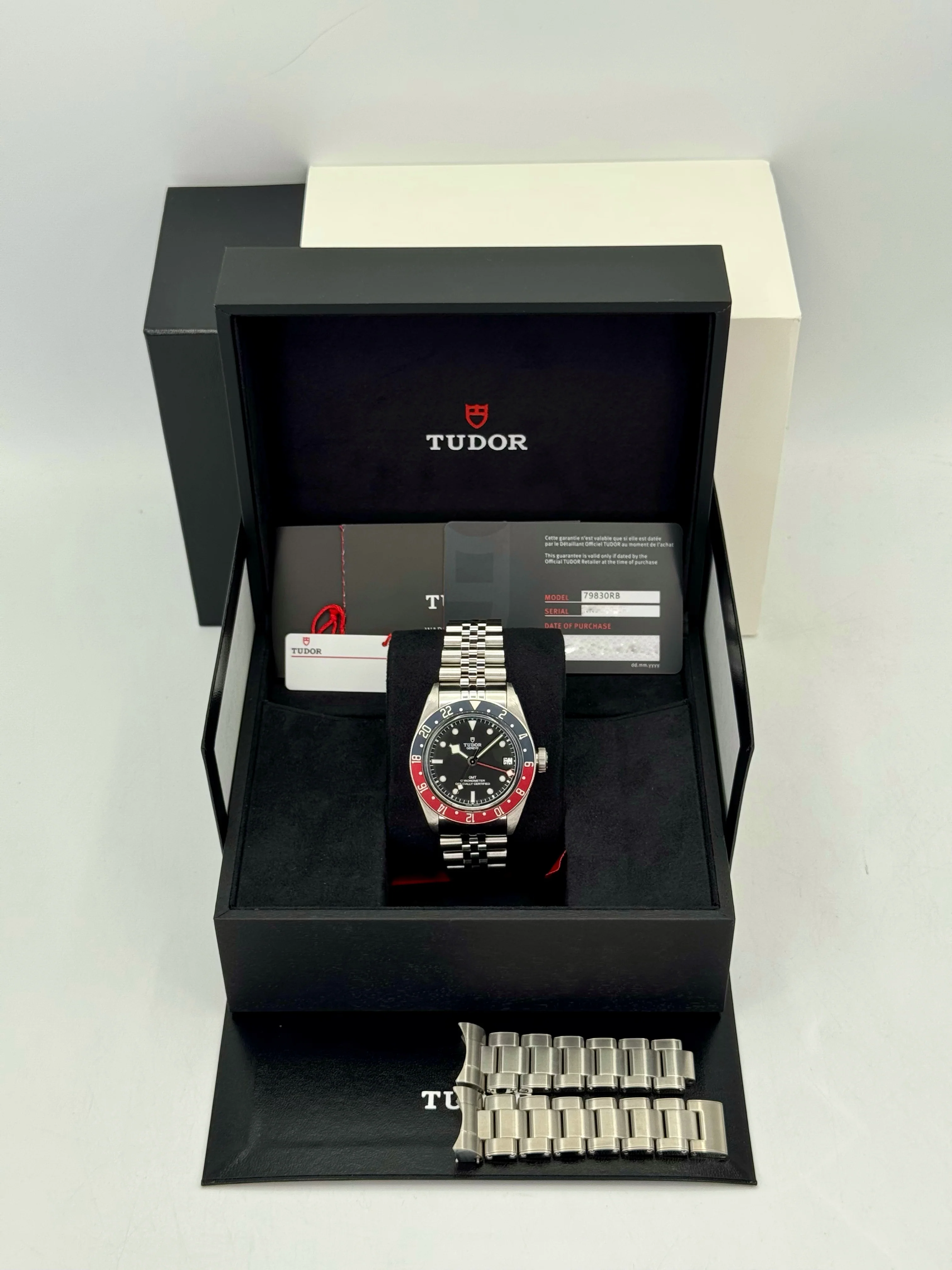 2022 Tudor Black Bay GMT 41mm 79830RB Stainless Steel Black Dial - Image 9