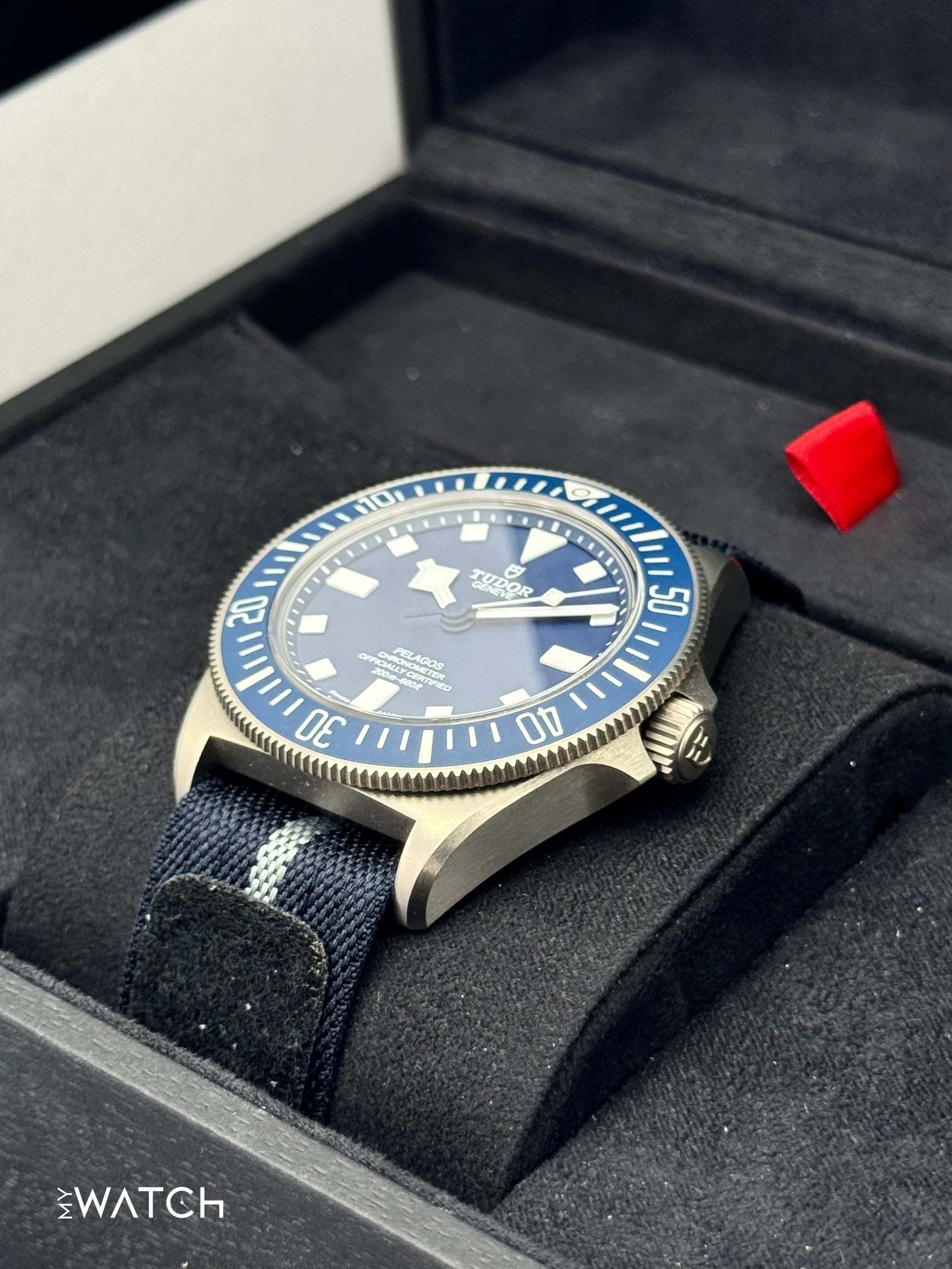 2022 Tudor Pelagos 42mm 25707B/22 Titanium Blue Dial - Image 5