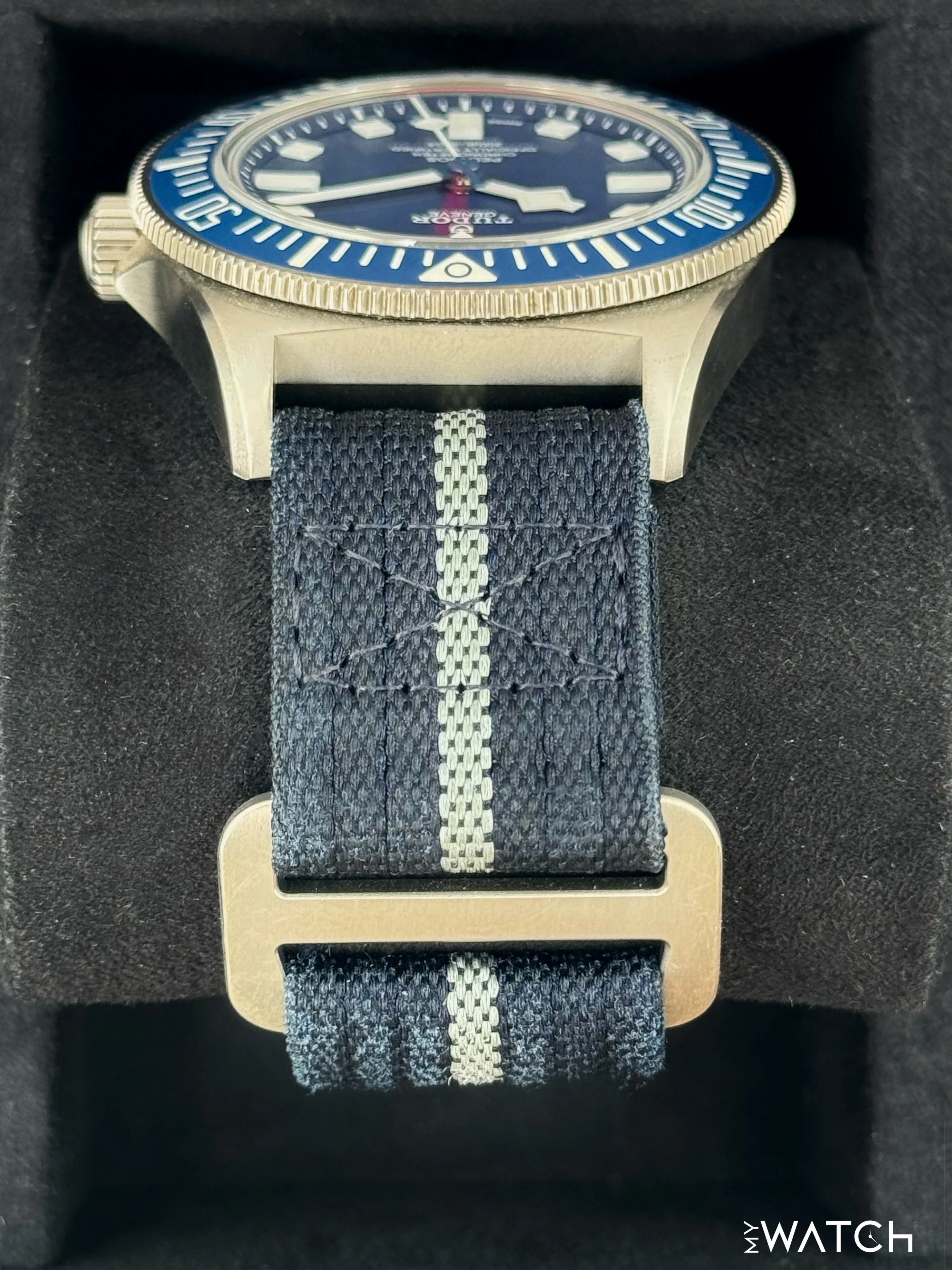 2022 Tudor Pelagos Fxd 42mm 25707B/22 Titanium Blue Dial - Image 4