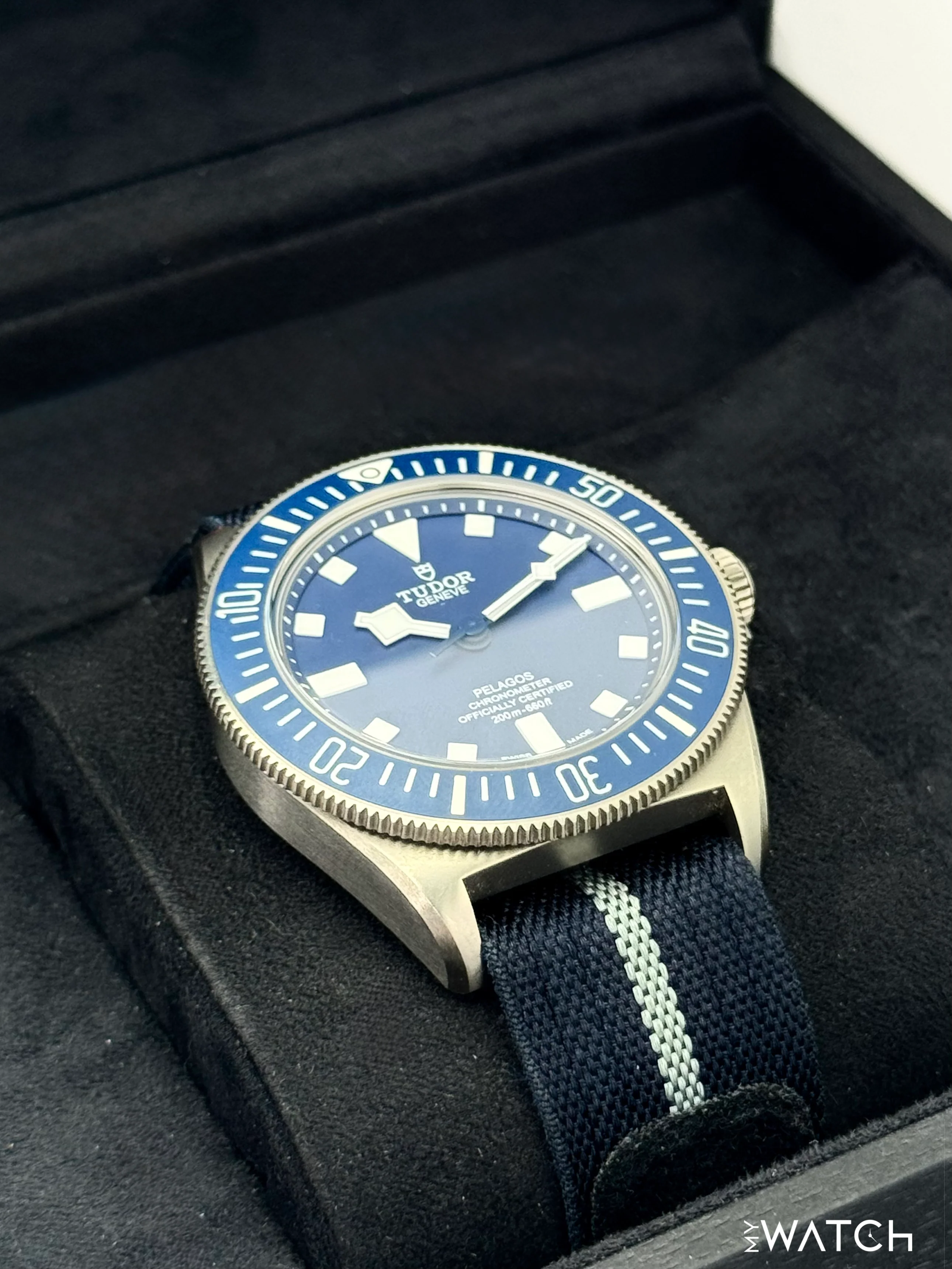 2022 Tudor Pelagos Fxd 42mm 25707B/22 Titanium Blue Dial - Image 6