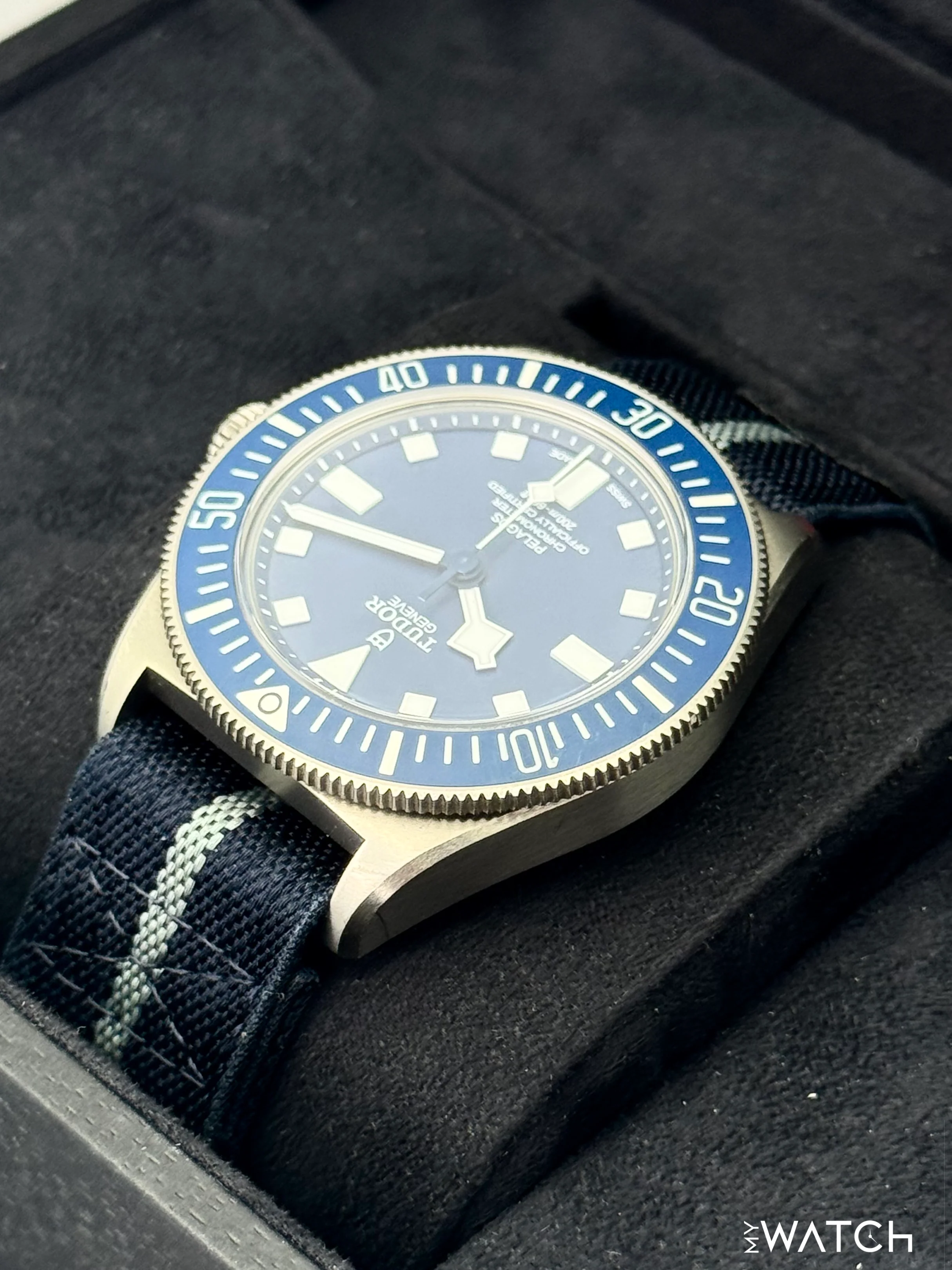 2022 Tudor Pelagos Fxd 42mm 25707B/22 Titanium Blue Dial - Image 7