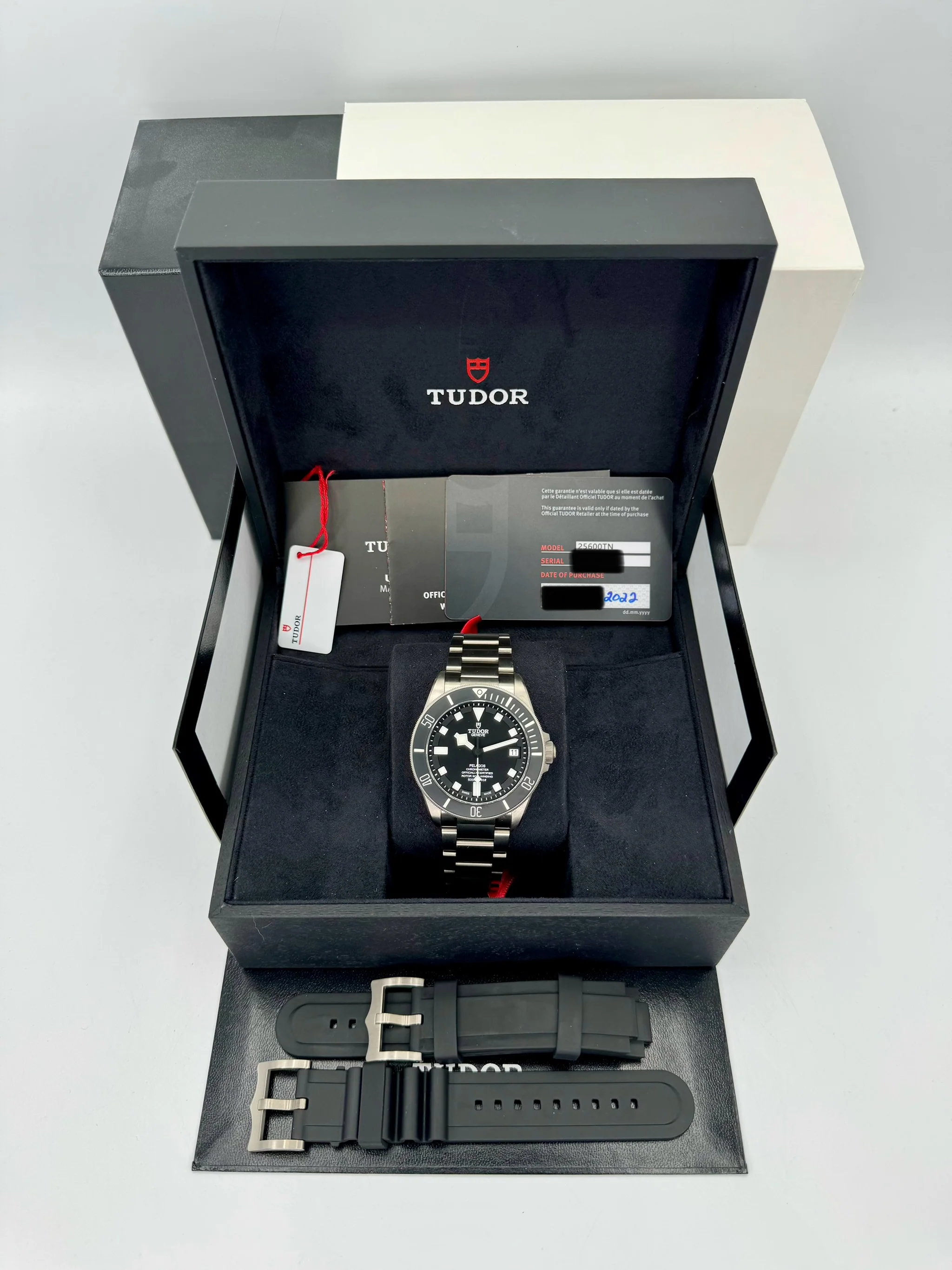 2022 Tudor Pelogas 42mm 25600TN Titanium Black Dial - Image 12
