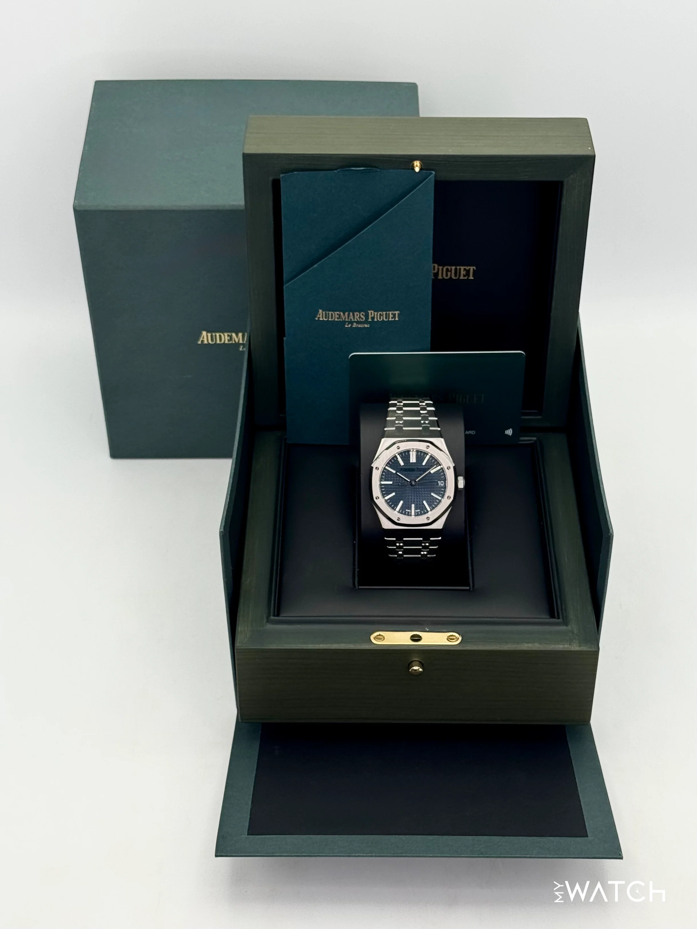 2023 Audemars Piguet  Royal Oak  41mm 15510ST Stainless Steel Blue Dial - Image 10