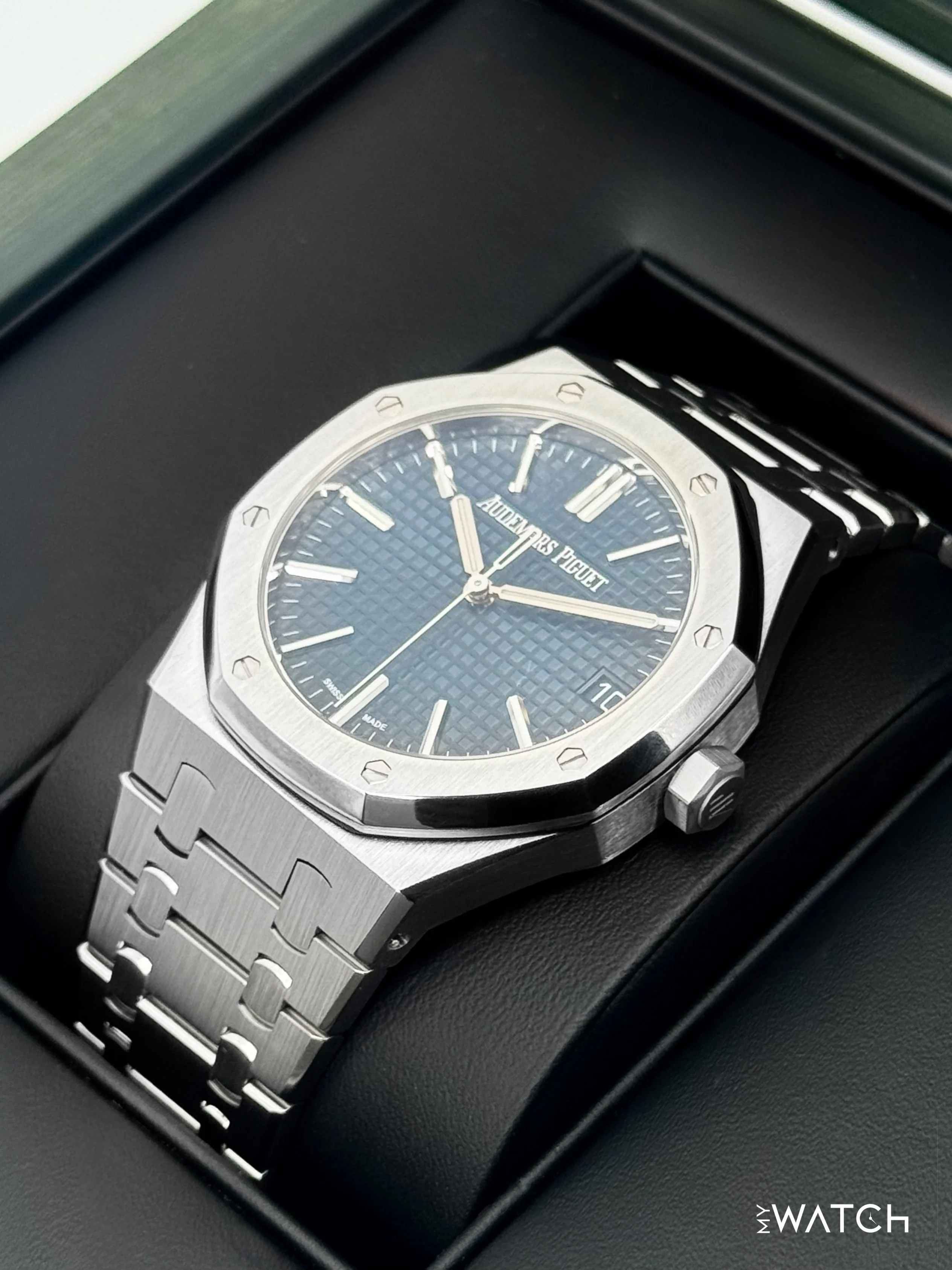 2023 Audemars Piguet  Royal Oak  41mm 15510ST Stainless Steel Blue Dial - Image 5