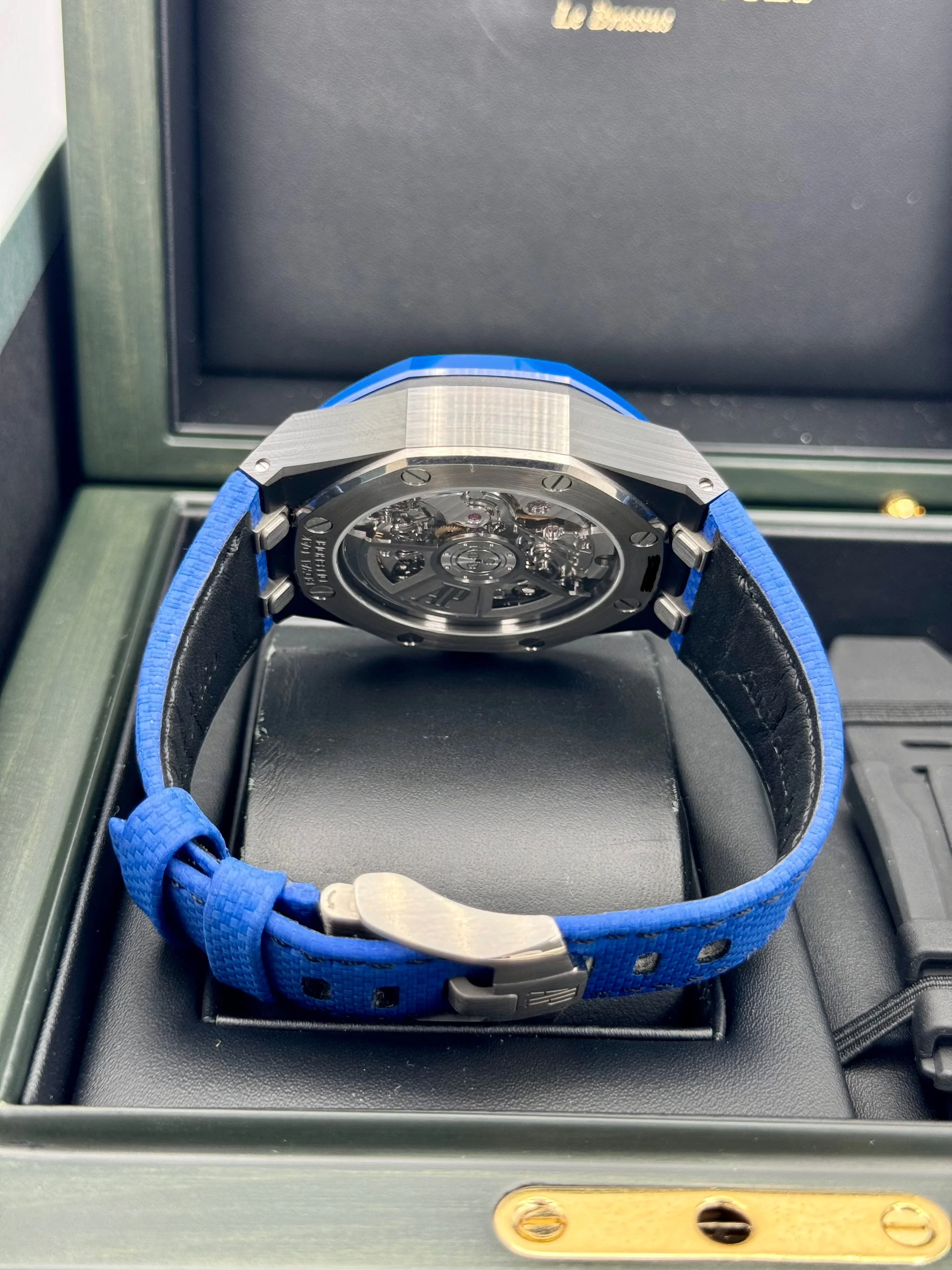 2023 Audemars Piguet Royal Oak Offshore 43mm 26420CE Ceramic Blue Dial - Image 10