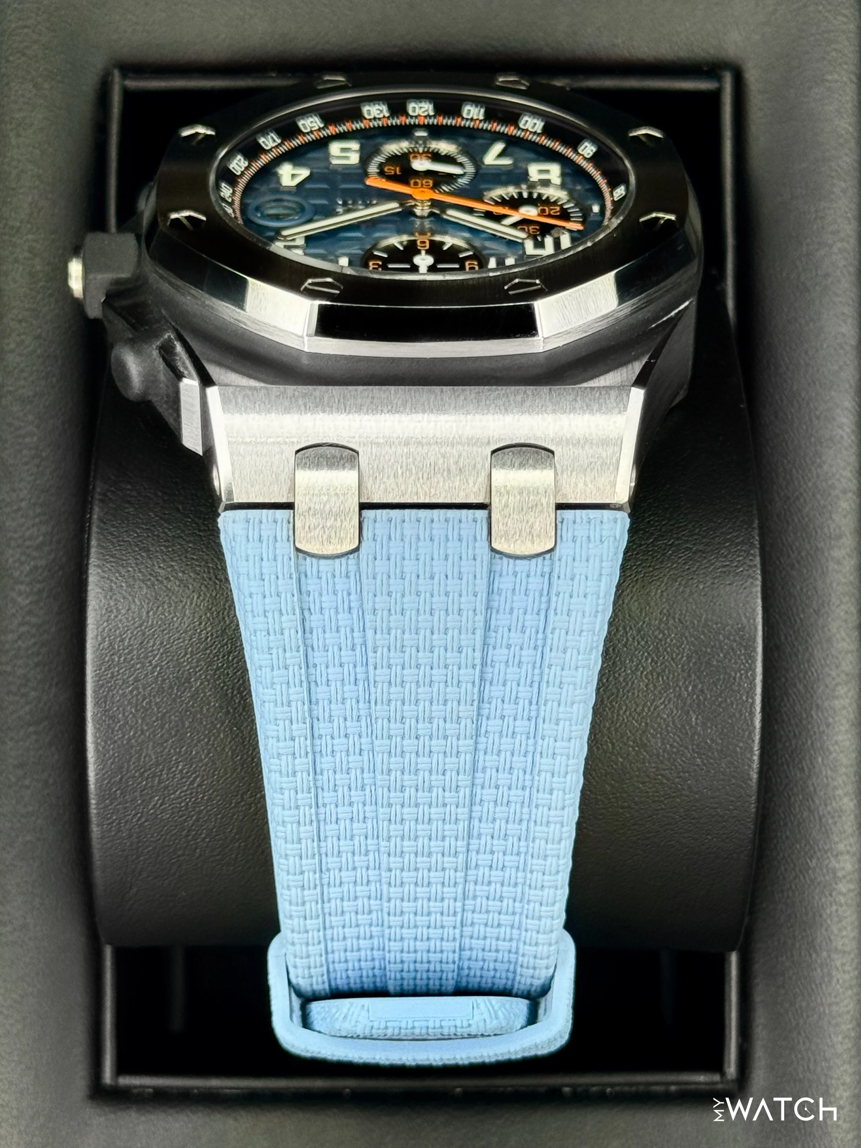 2023 Audemars Piguet Royal Oak Offshore Chrono 42mm 26238ST Blue Dial - Image 4