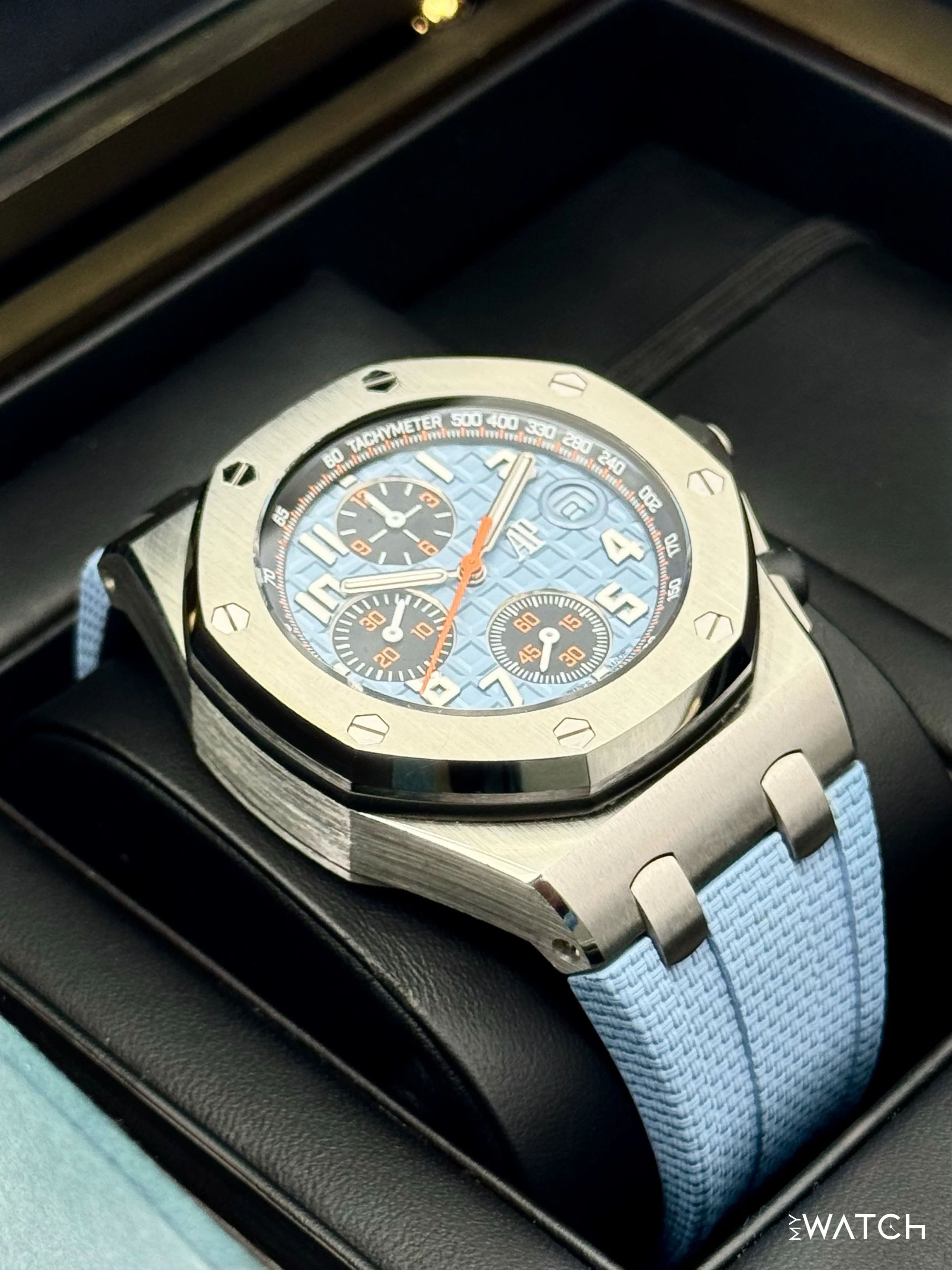 2023 Audemars Piguet Royal Oak Offshore Chrono 42mm 26238ST Blue Dial - Image 6